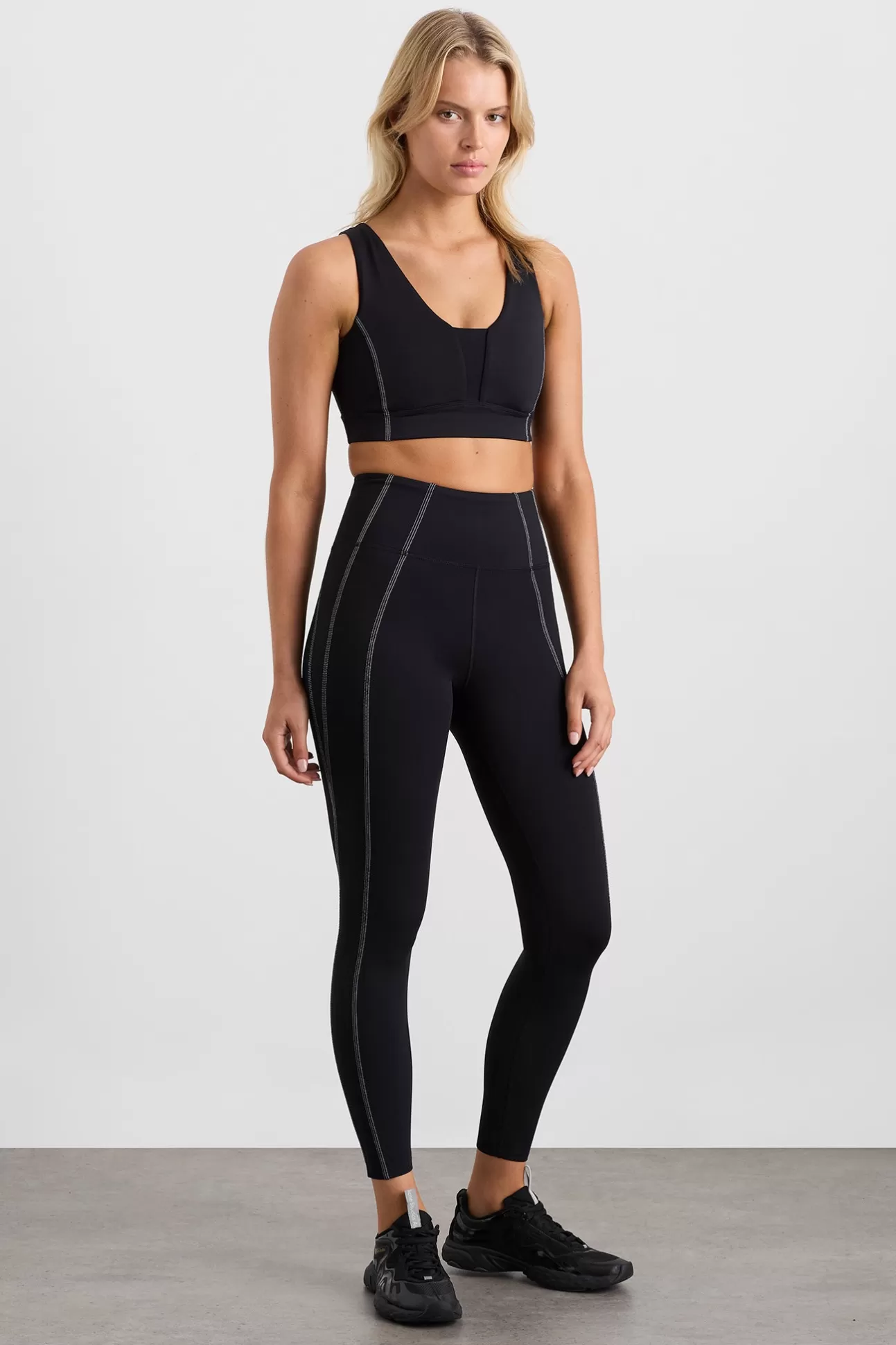 Aje ATHLETICA 7/8 Panel Leggings 243 Black Best Sale