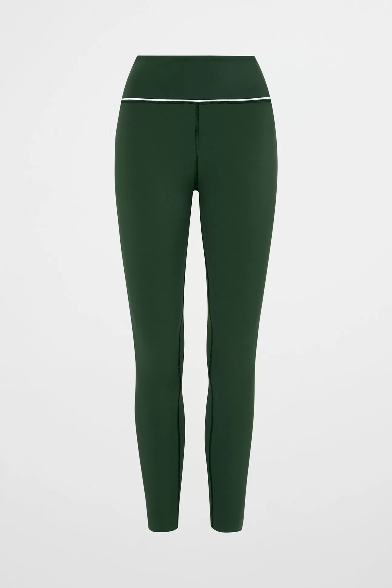 Aje ATHLETICA 7/8 Piped Leggings 203 Pine Green White Hot