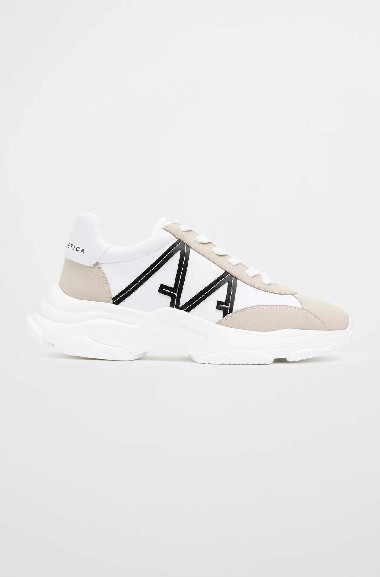 Aje ATHLETICA A.A Logo Sneaker 957 Rice White / White Discount