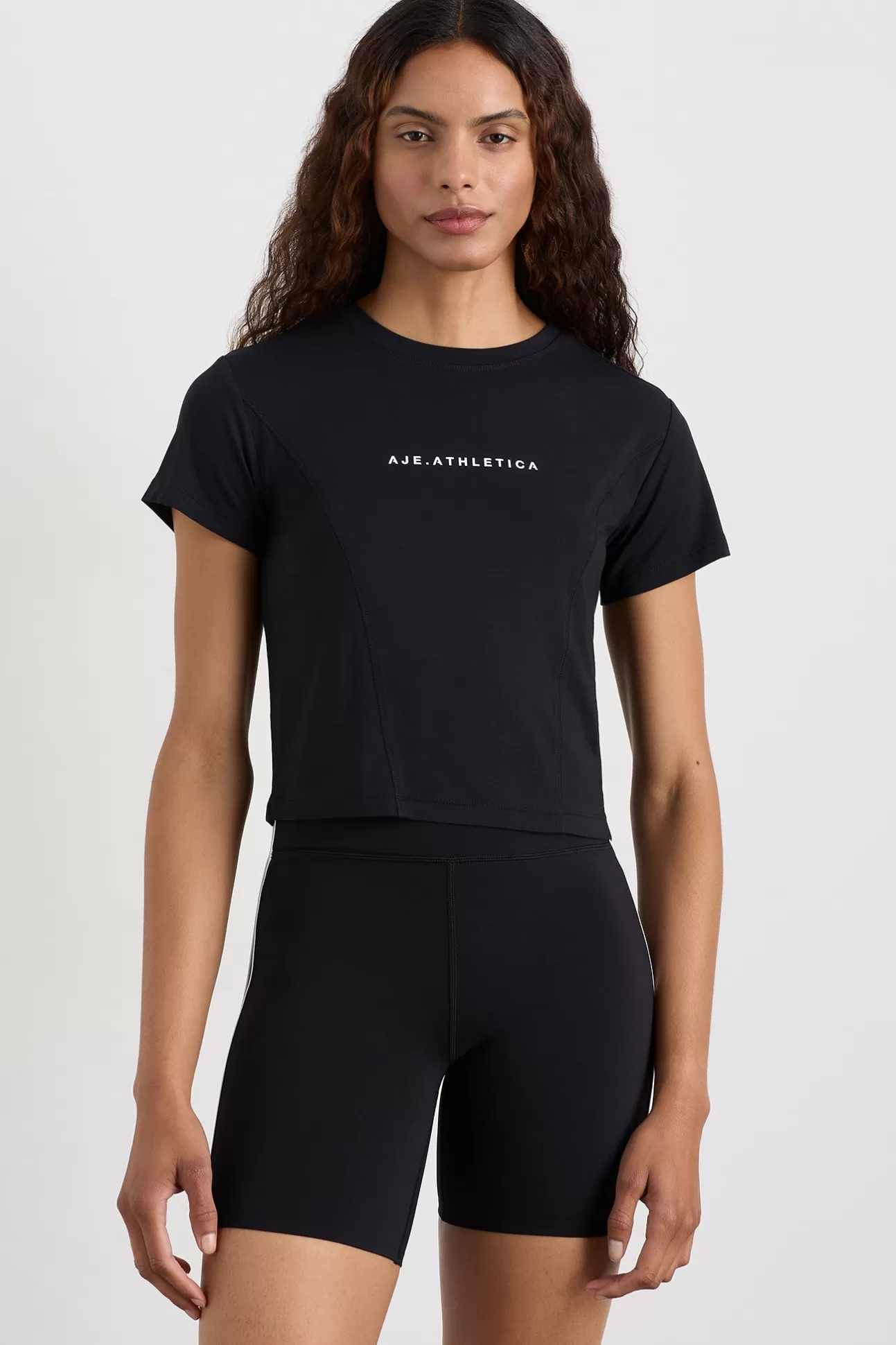 Aje ATHLETICA Active Tee 195 Black Sale