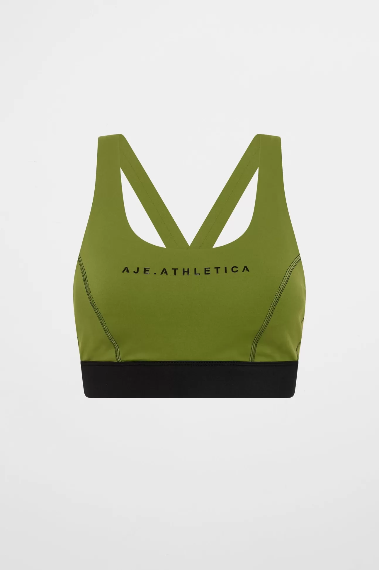 Aje ATHLETICA Adjustable Bra 330 Evergreen Black Cheap