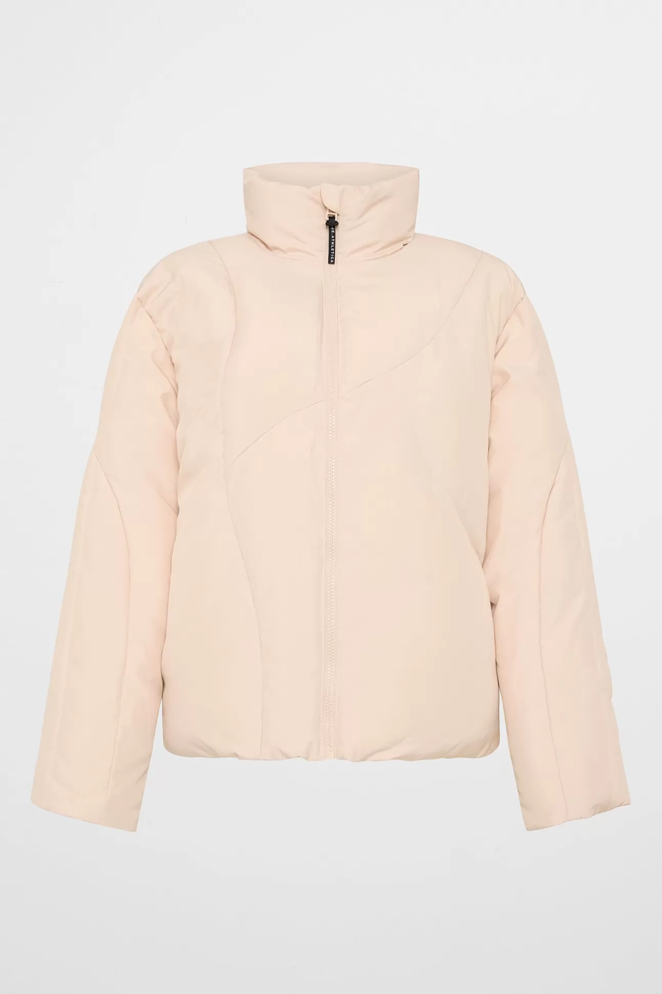 Aje ATHLETICA Asymmetric Panel Puffer 756 Light Blush Clearance