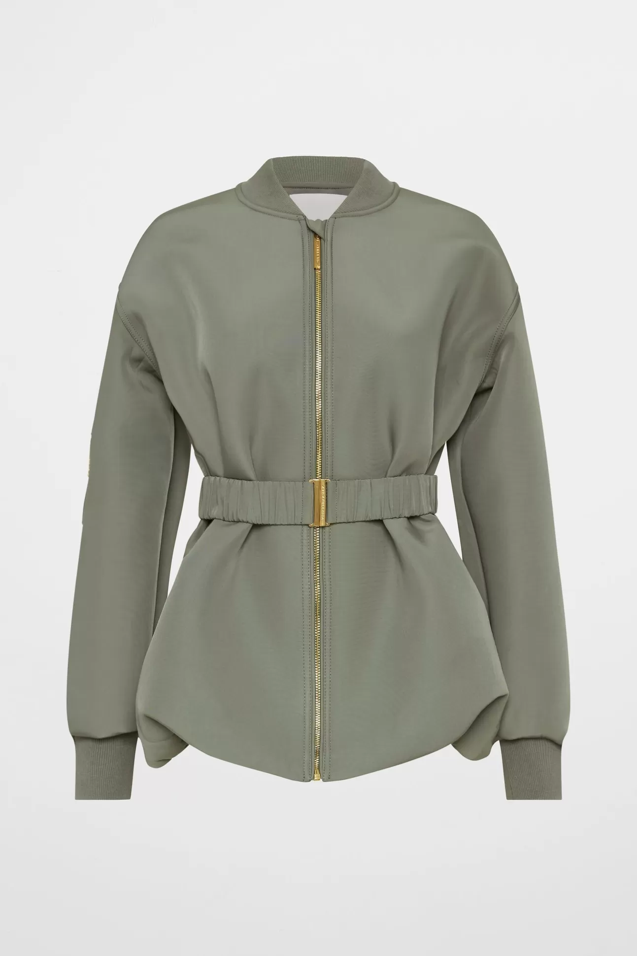 Aje ATHLETICA Belted Jacket 722 Midnight Grey/Gold Hot