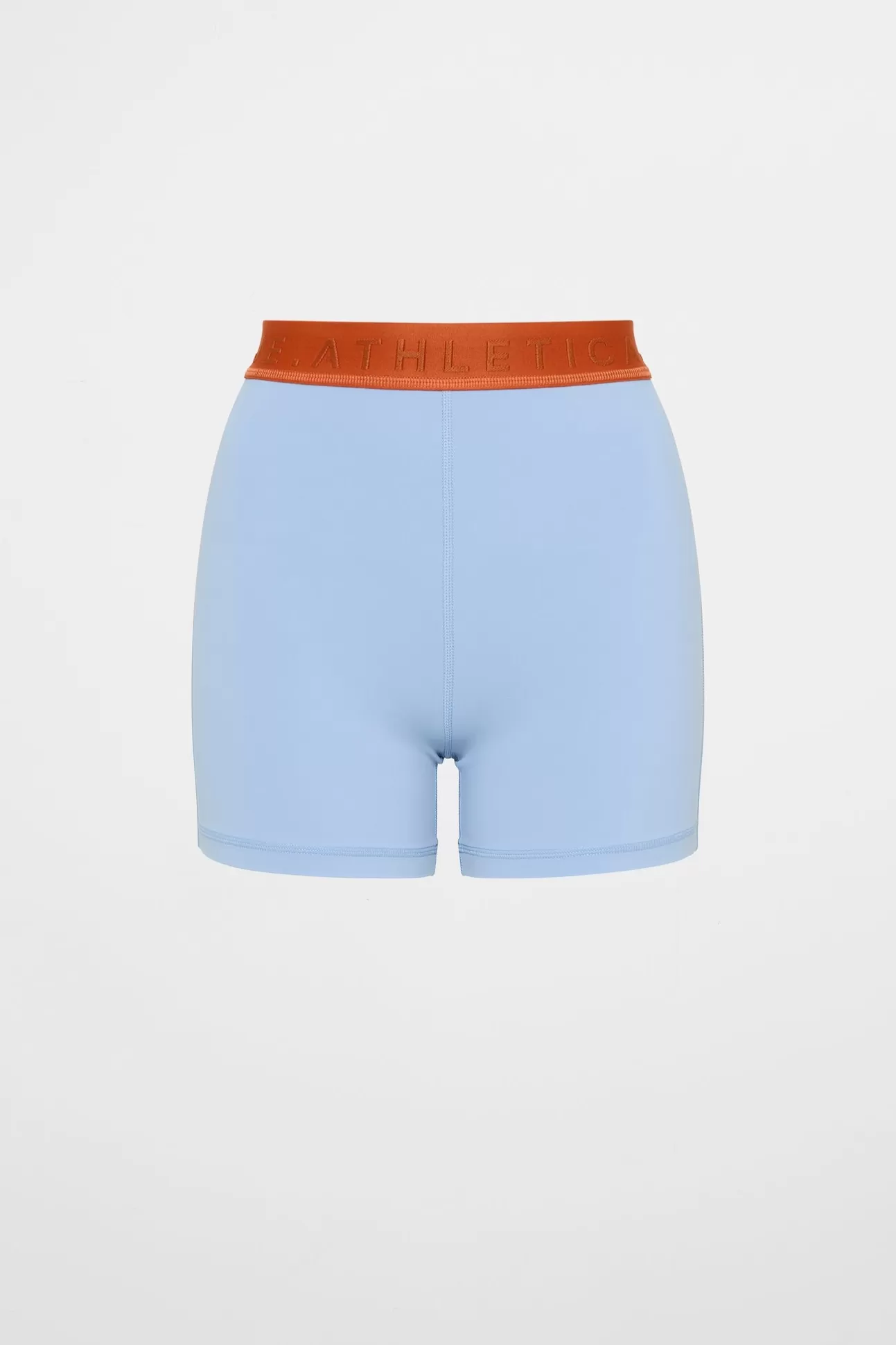 Aje ATHLETICA Bike Short 017 Steel Blue Copper Orange Store