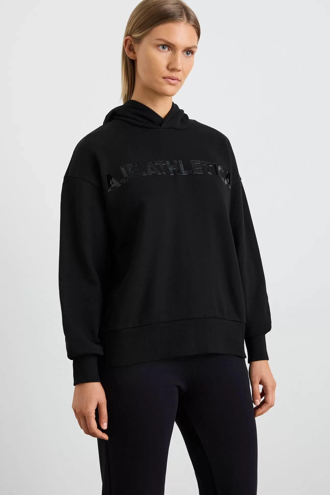 Aje ATHLETICA Bold Logo Hoodie 013 Black Cheap