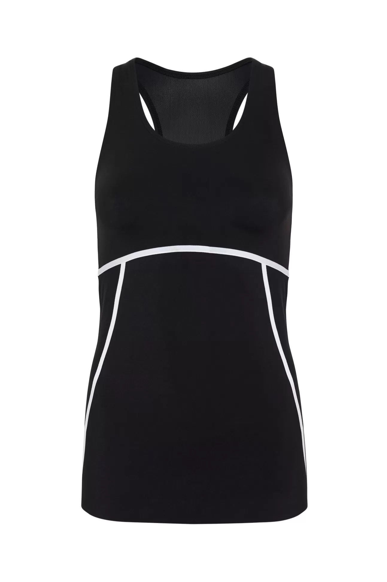 Aje ATHLETICA Bonded Seam Training Tank 115 Black/White Cheap