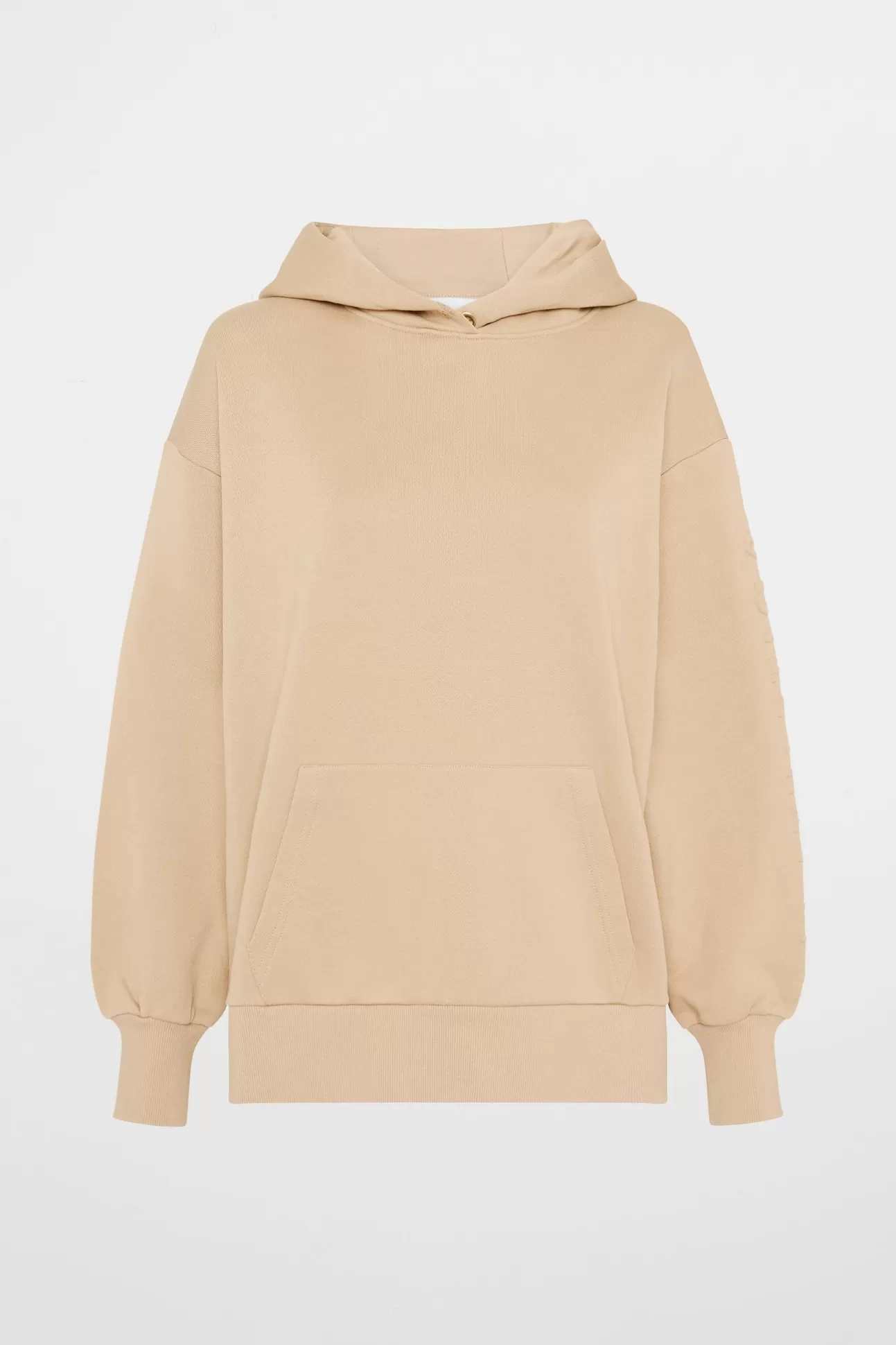 Aje ATHLETICA Boyfriend Hoodie 411 Biscotti Beige Outlet