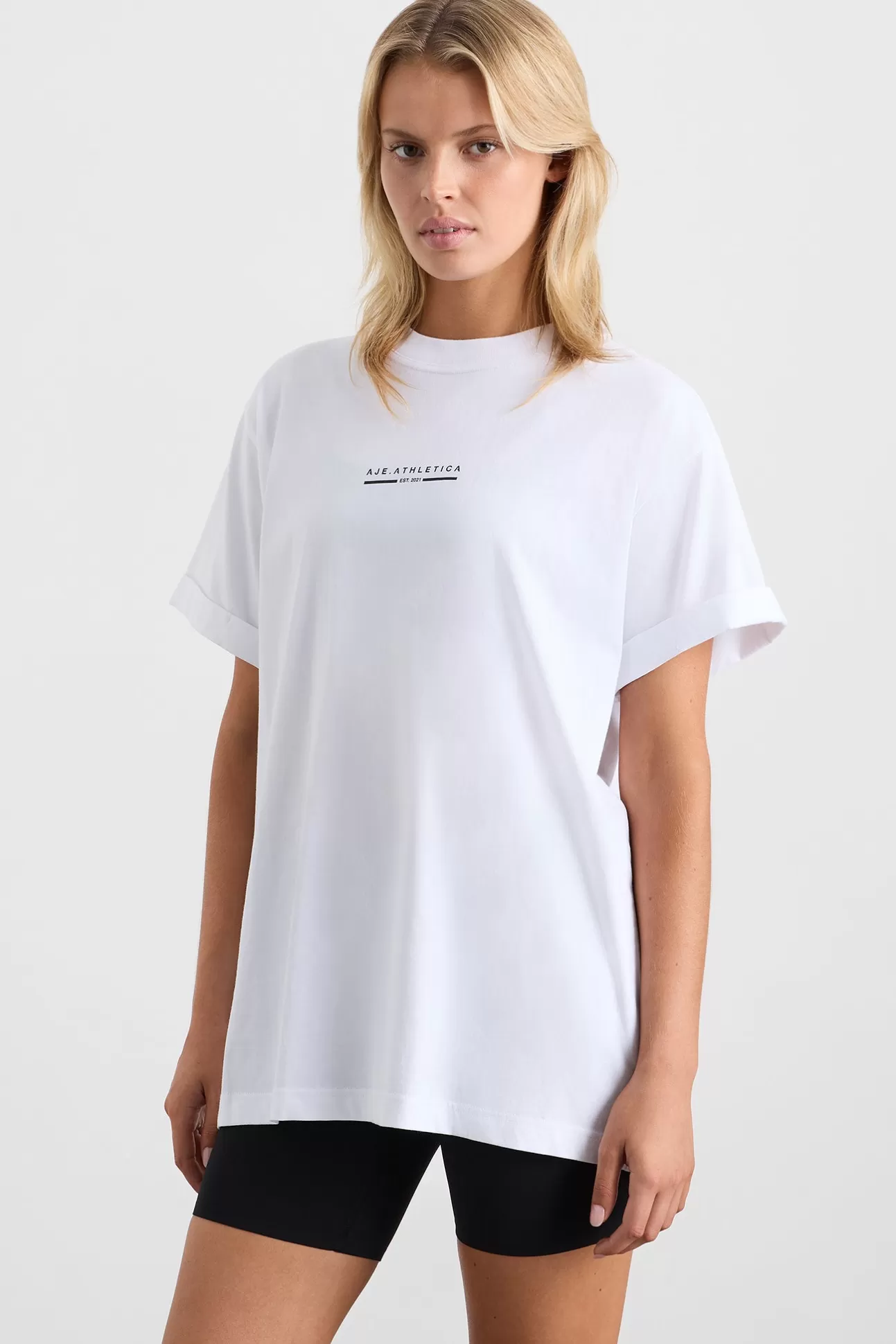 Aje ATHLETICA Boyfriend Tee 102 White Sale