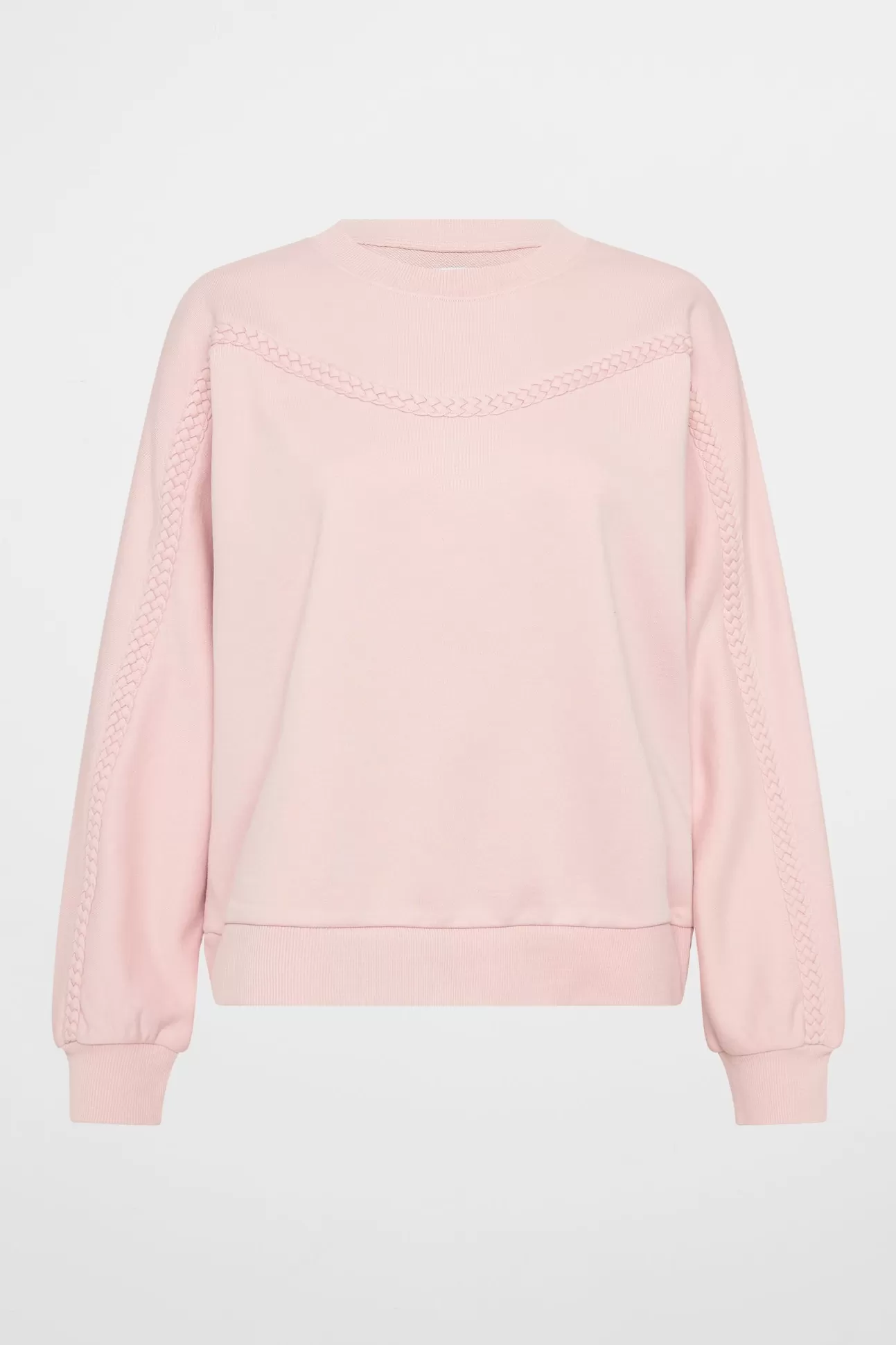 Aje ATHLETICA Braided Crew Jumper 401 Blush Best