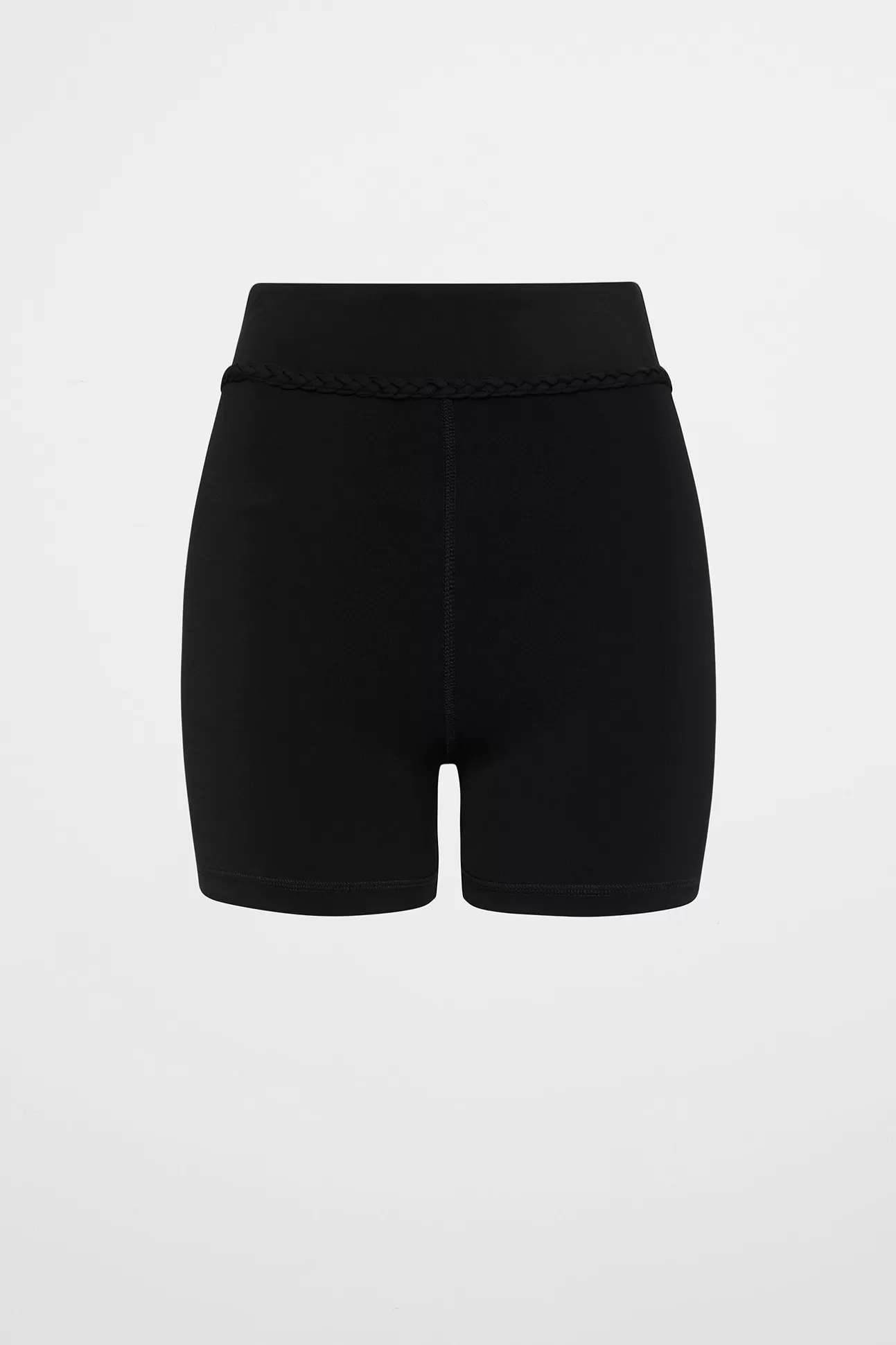 Aje ATHLETICA Braided Shorts 630 Black Fashion