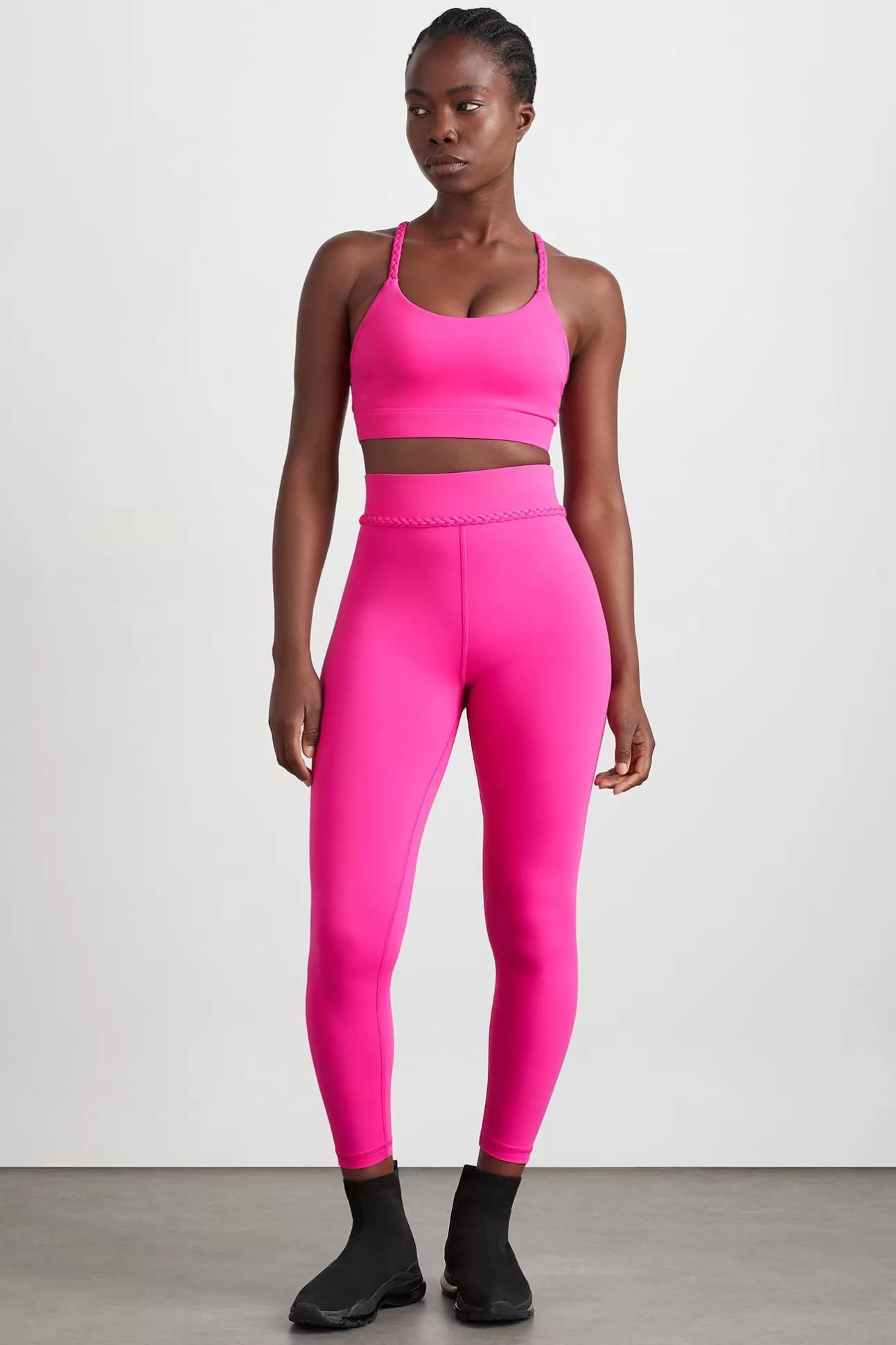 Aje ATHLETICA Braided Waist Legging 232 Bright Fuchsia Sale