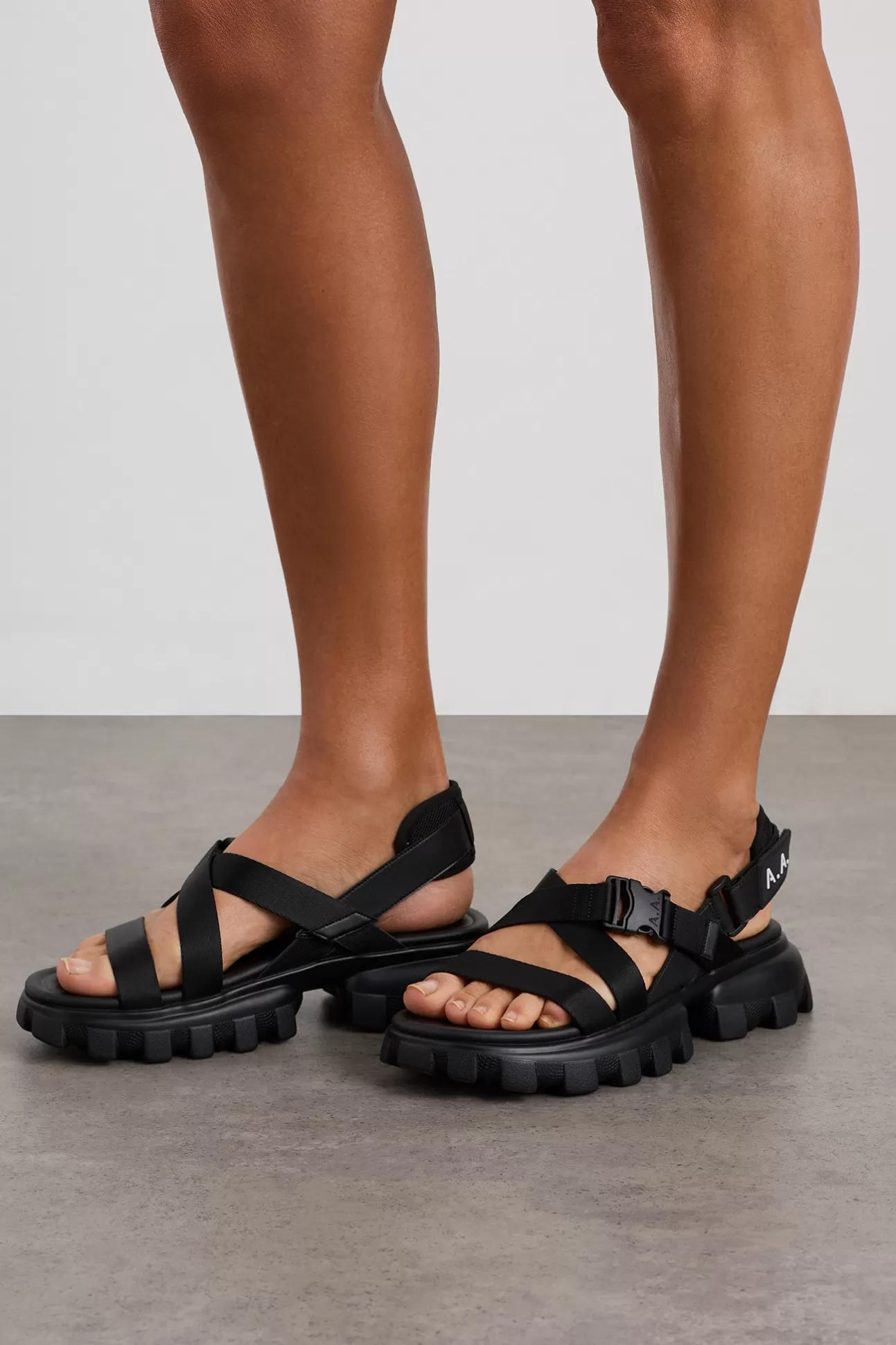 Aje ATHLETICA Chunky Sports Sandal 976 Black Store