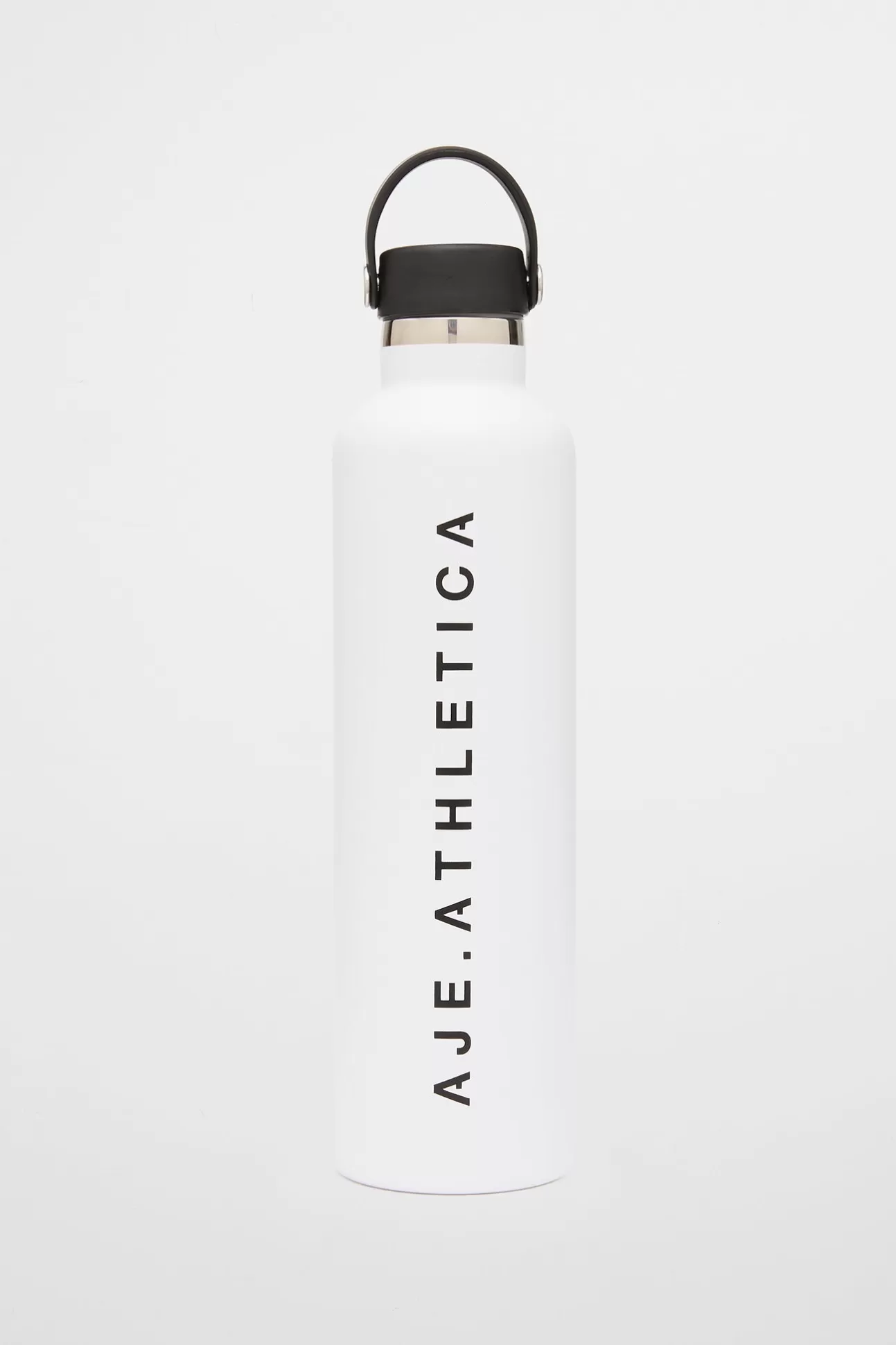 Aje ATHLETICA Classic Logo Drink Bottle 907 White/Black Logo Cheap