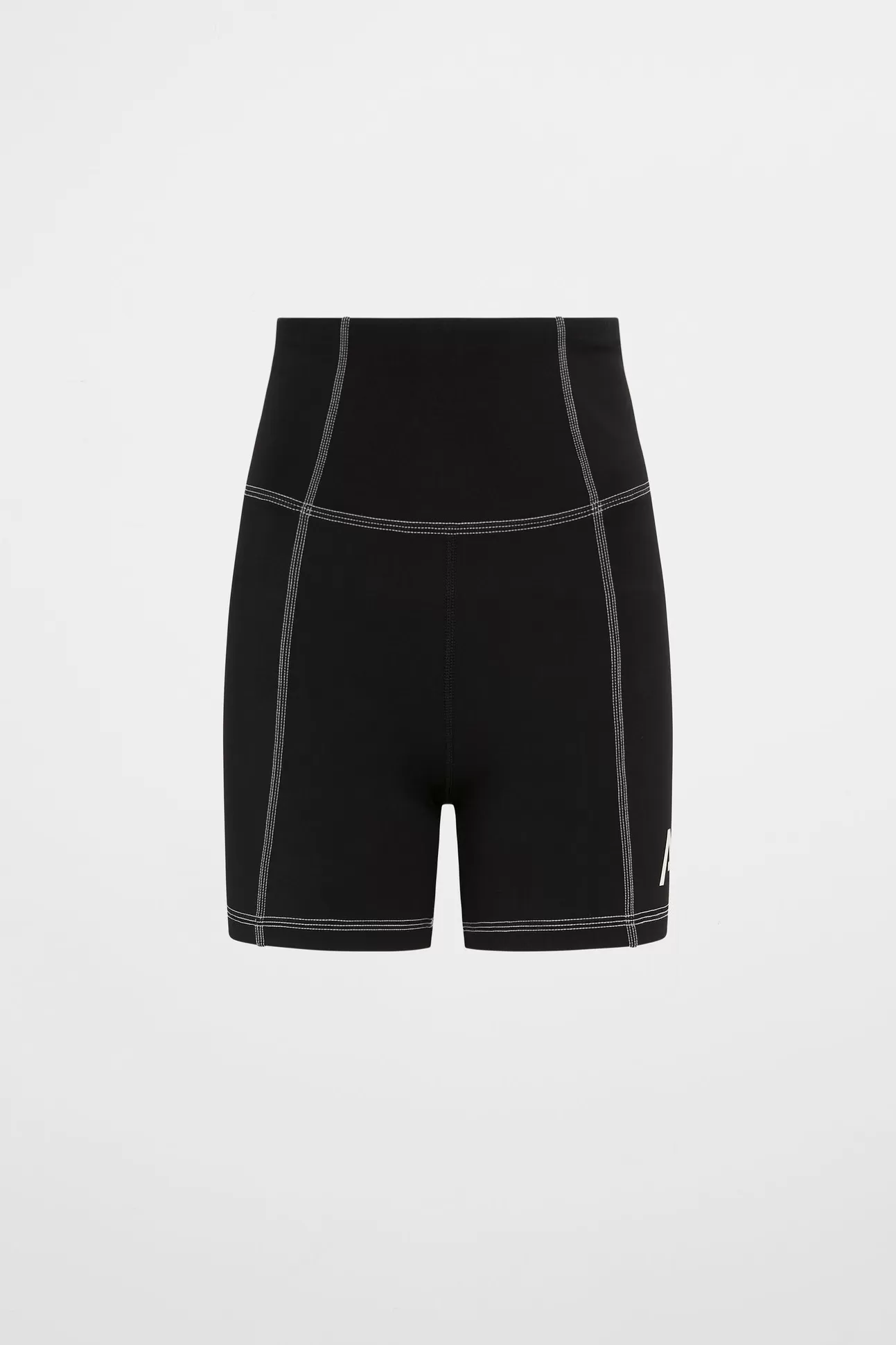 Aje ATHLETICA Classic Logo Short Bike Shorts 605 Black/White Best Sale