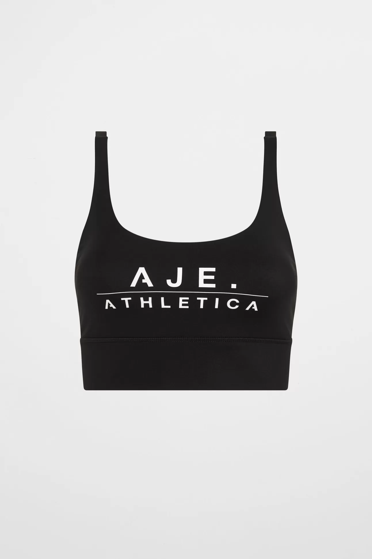 Aje ATHLETICA Classic Logo Sports Bra 303 Black/White Fashion