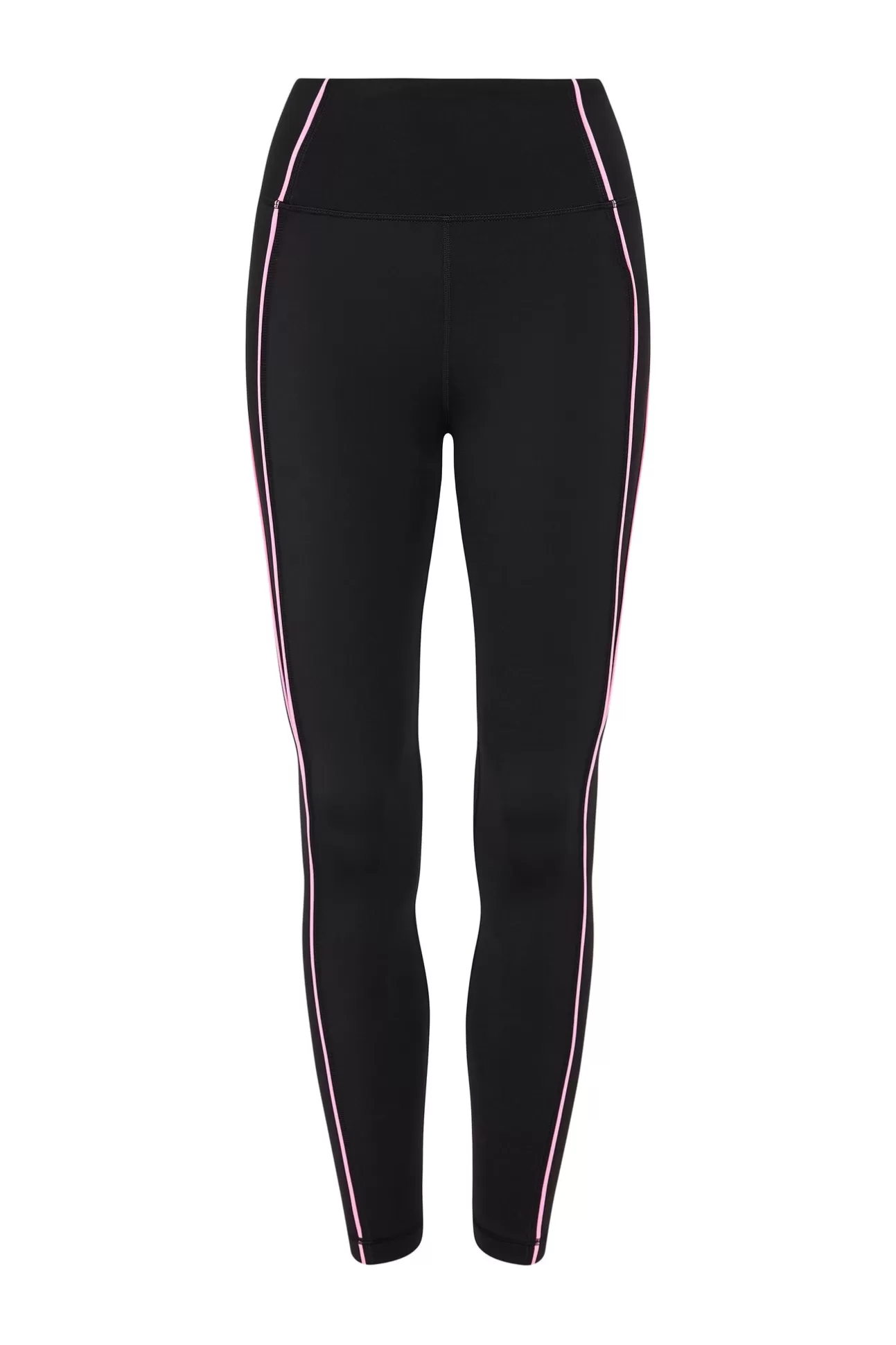 Aje ATHLETICA Contrast Logo Full Length Legging 203 Black/Dahlia Pink Flash Sale