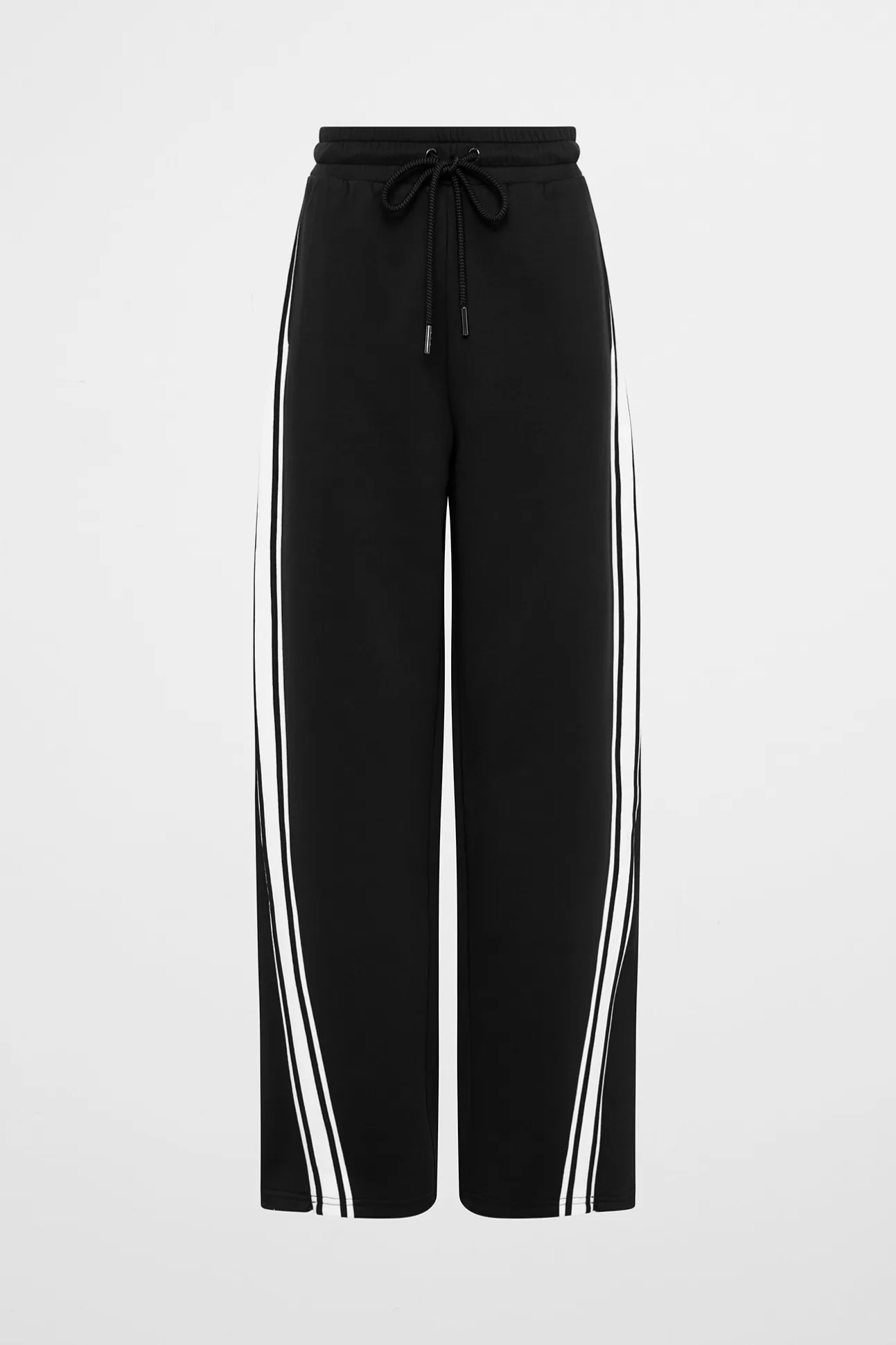 Aje ATHLETICA Contrast Zip Trackpants 504 Black Shop