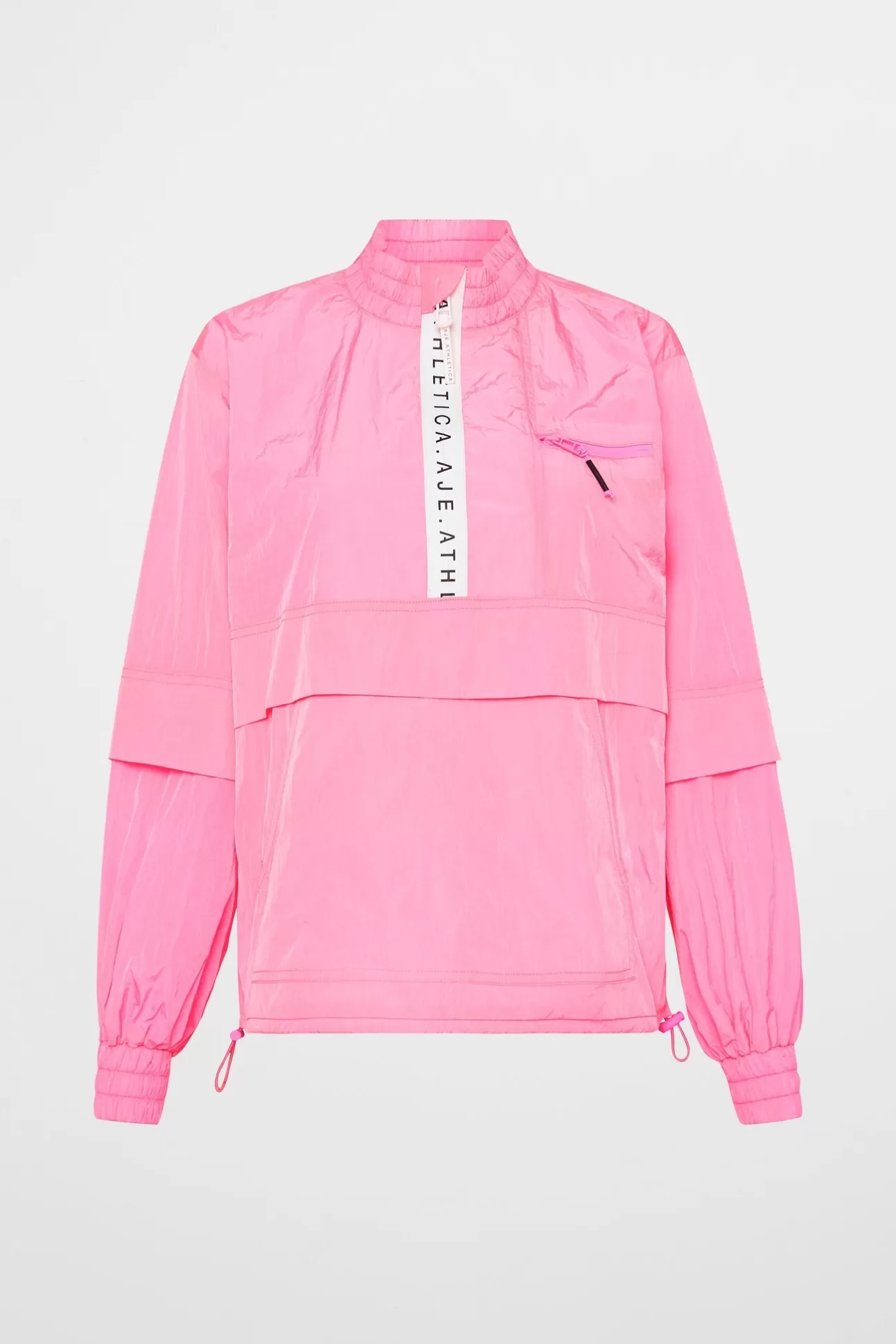 Aje ATHLETICA Convertible Spray Jacket 742 Candy Pink Clearance