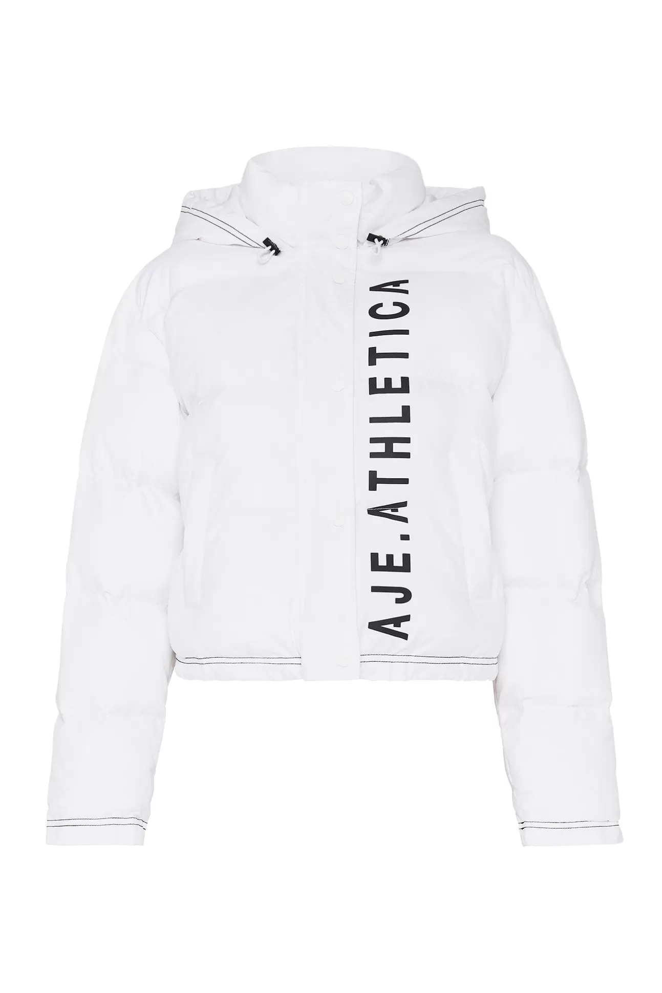 Aje ATHLETICA Cropped Puffer Jacket 001 White Outlet