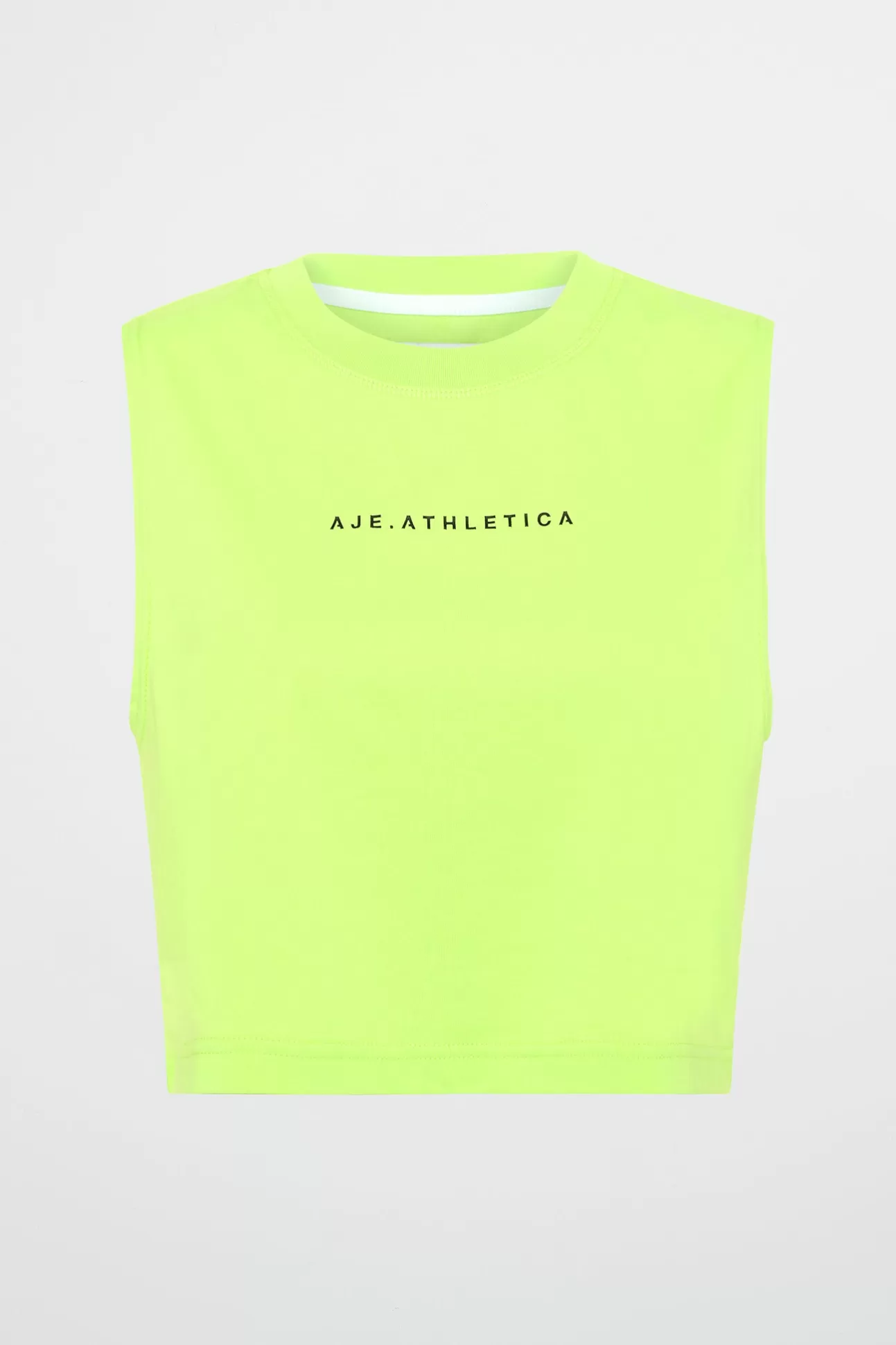 Aje ATHLETICA Cropped Tank 106 Lime Green Discount