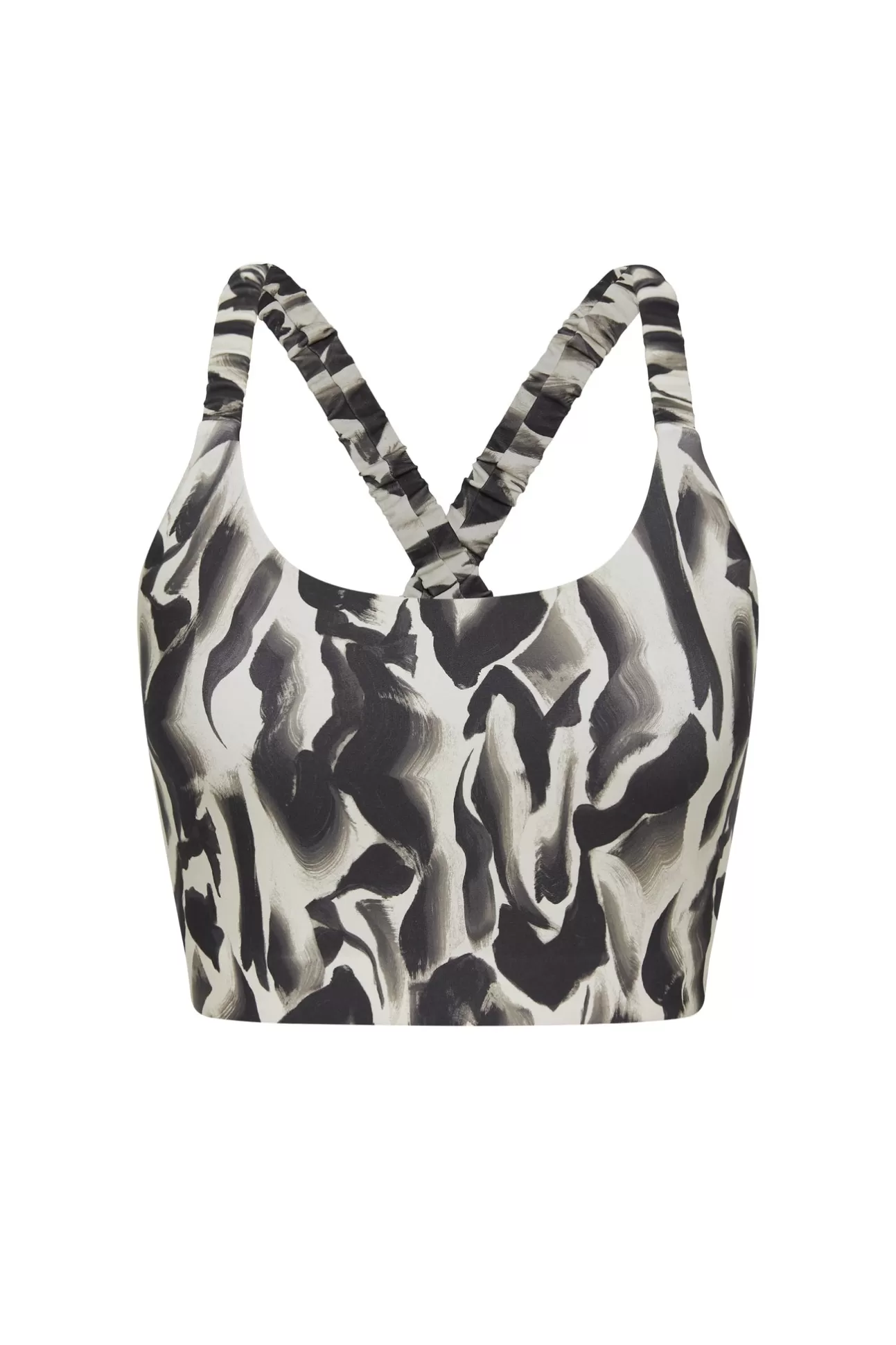 Aje ATHLETICA Cross Back Sports Bra 314 Sage Marble Shop