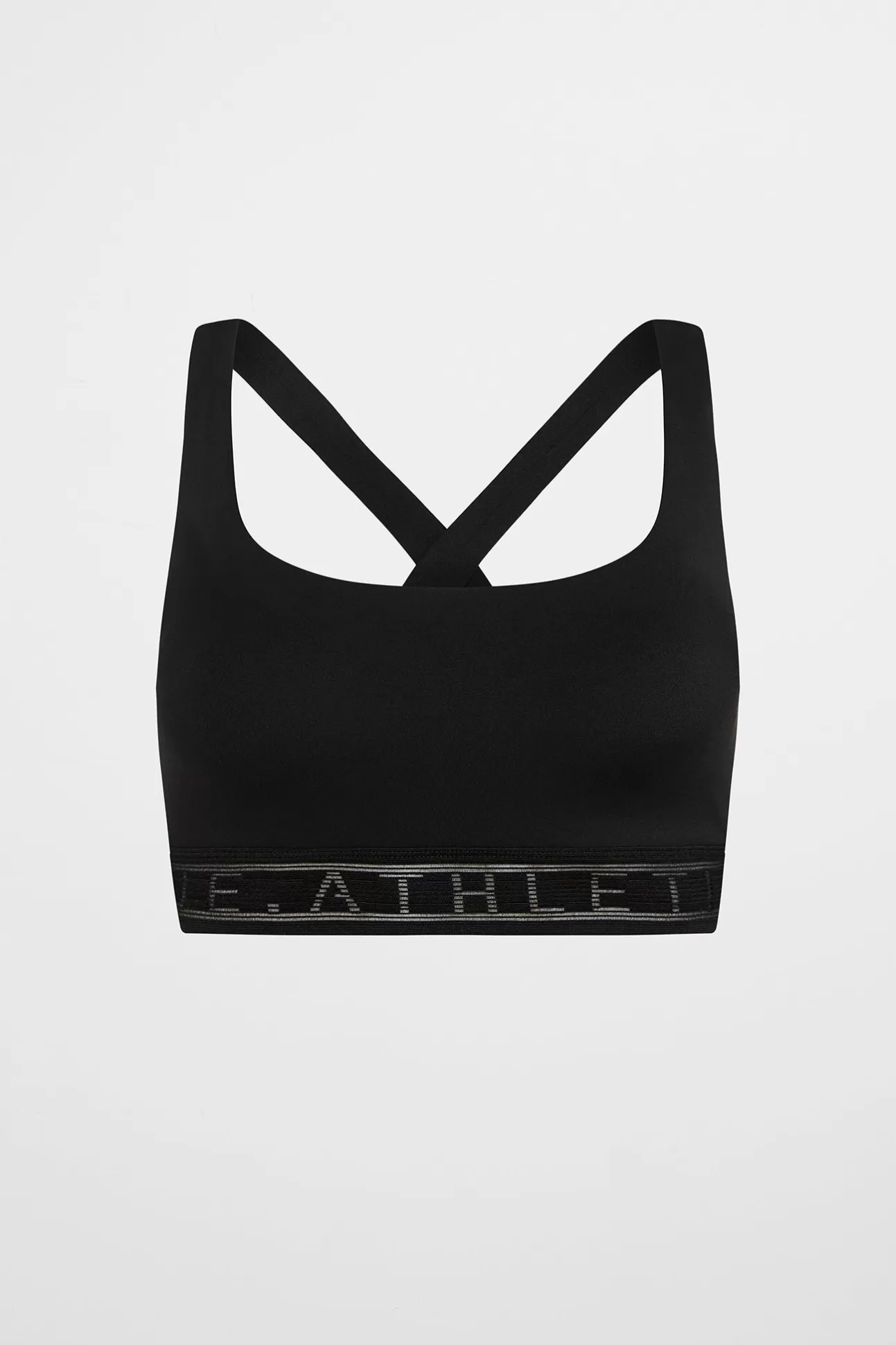 Aje ATHLETICA Cross Back Sports Bra 383 Black Cheap