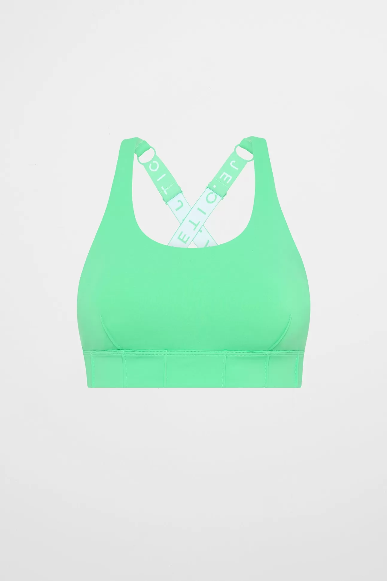 Aje ATHLETICA Crossback Sports Bra 343 Marine Green Discount