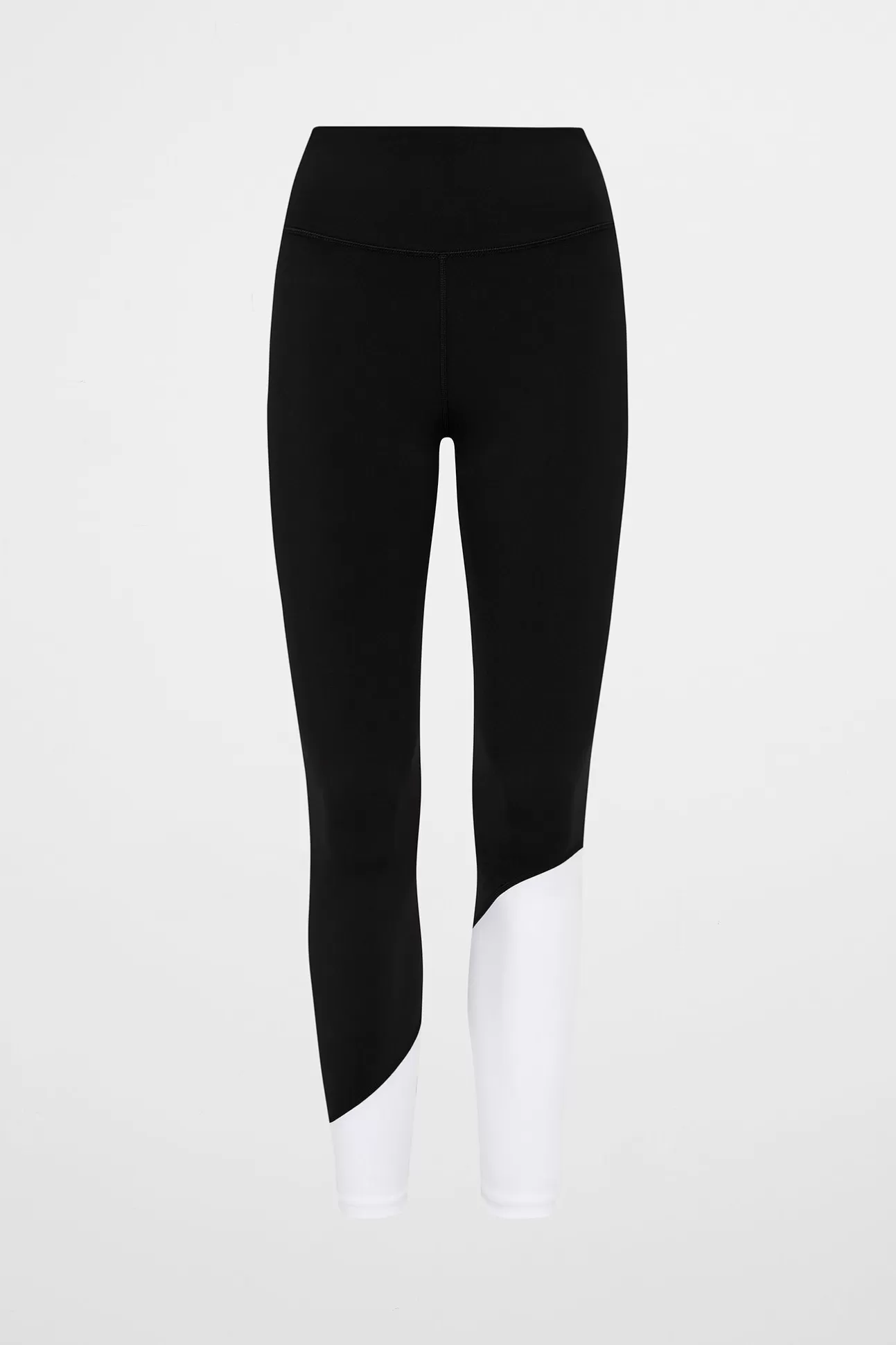 Aje ATHLETICA Curved Panel Full Length Legging 226 White/Black Best