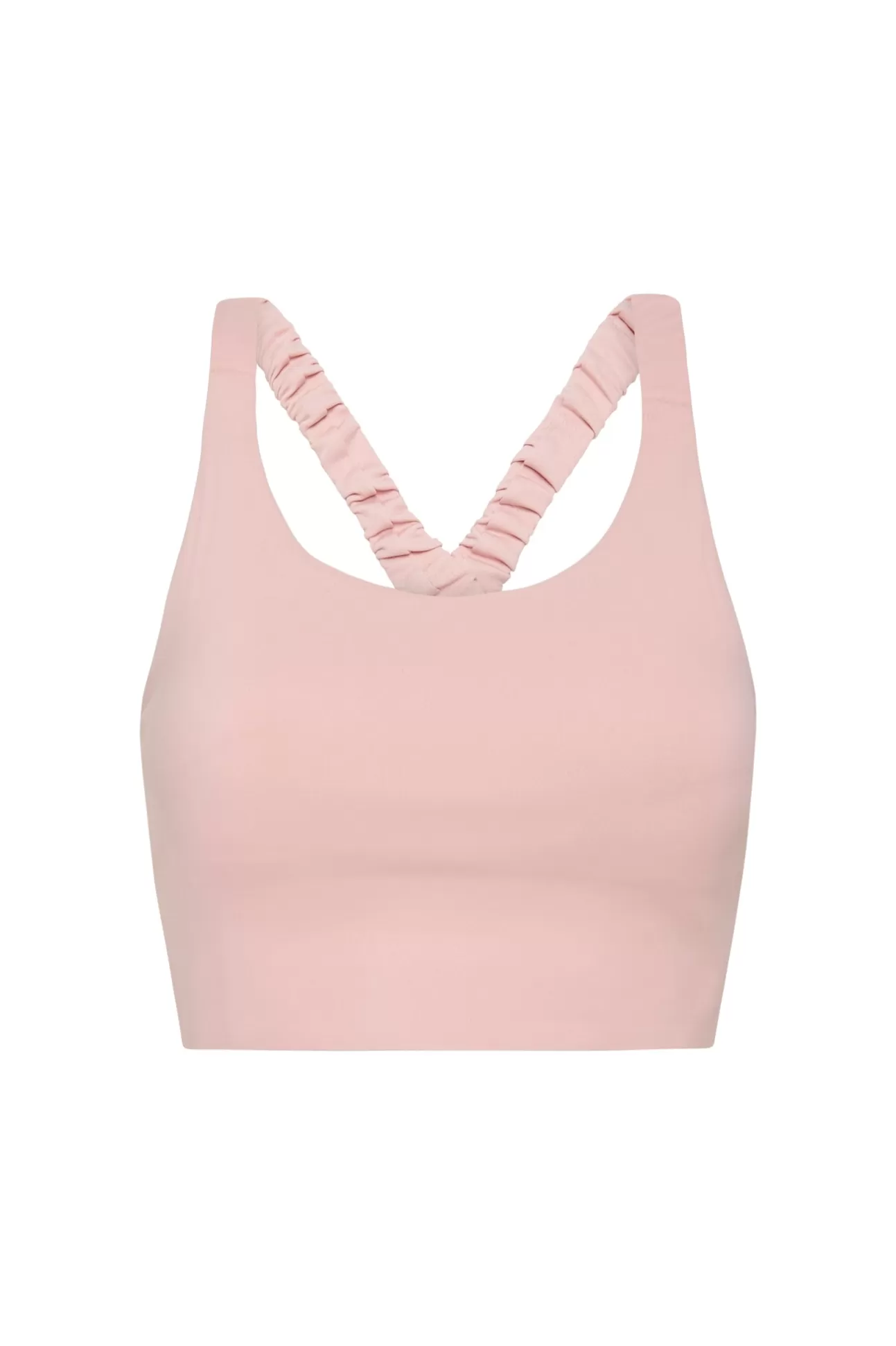 Aje ATHLETICA Cut Out Cross Back Sports Bra 314 Rose Quartz Store