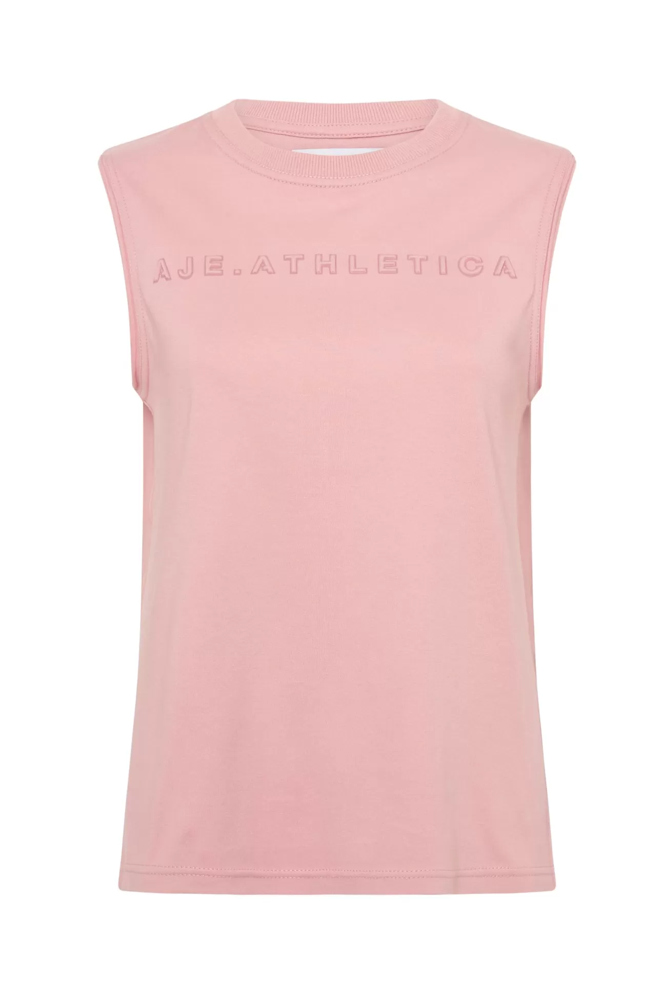 Aje ATHLETICA Embossed Logo Tank 101 Rose Quartz/Rose Pink Cheap