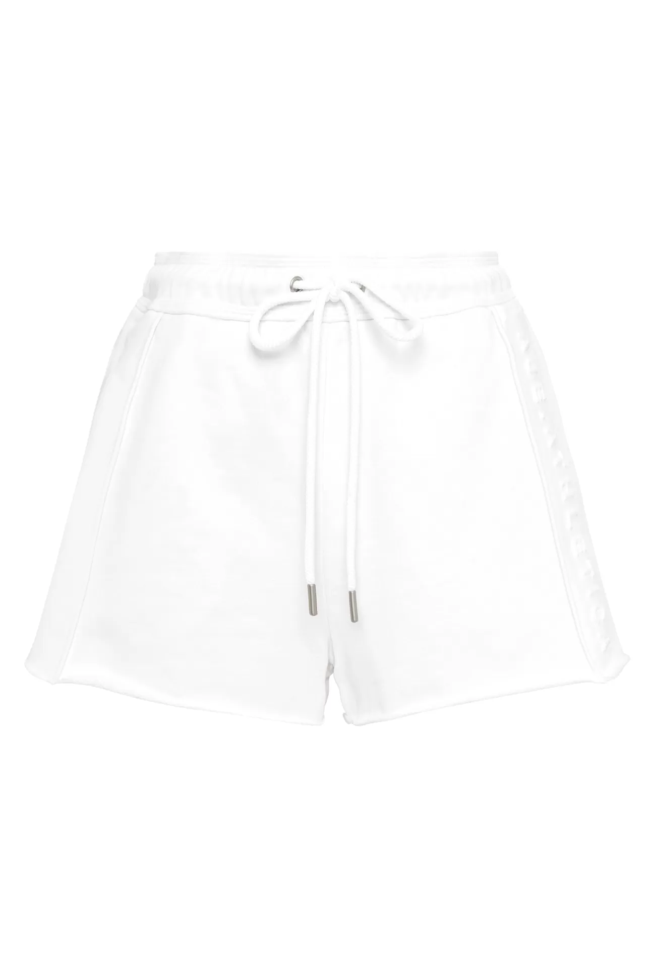 Aje ATHLETICA Embossed Signature Logo Sweat Shorts 603 White Cheap