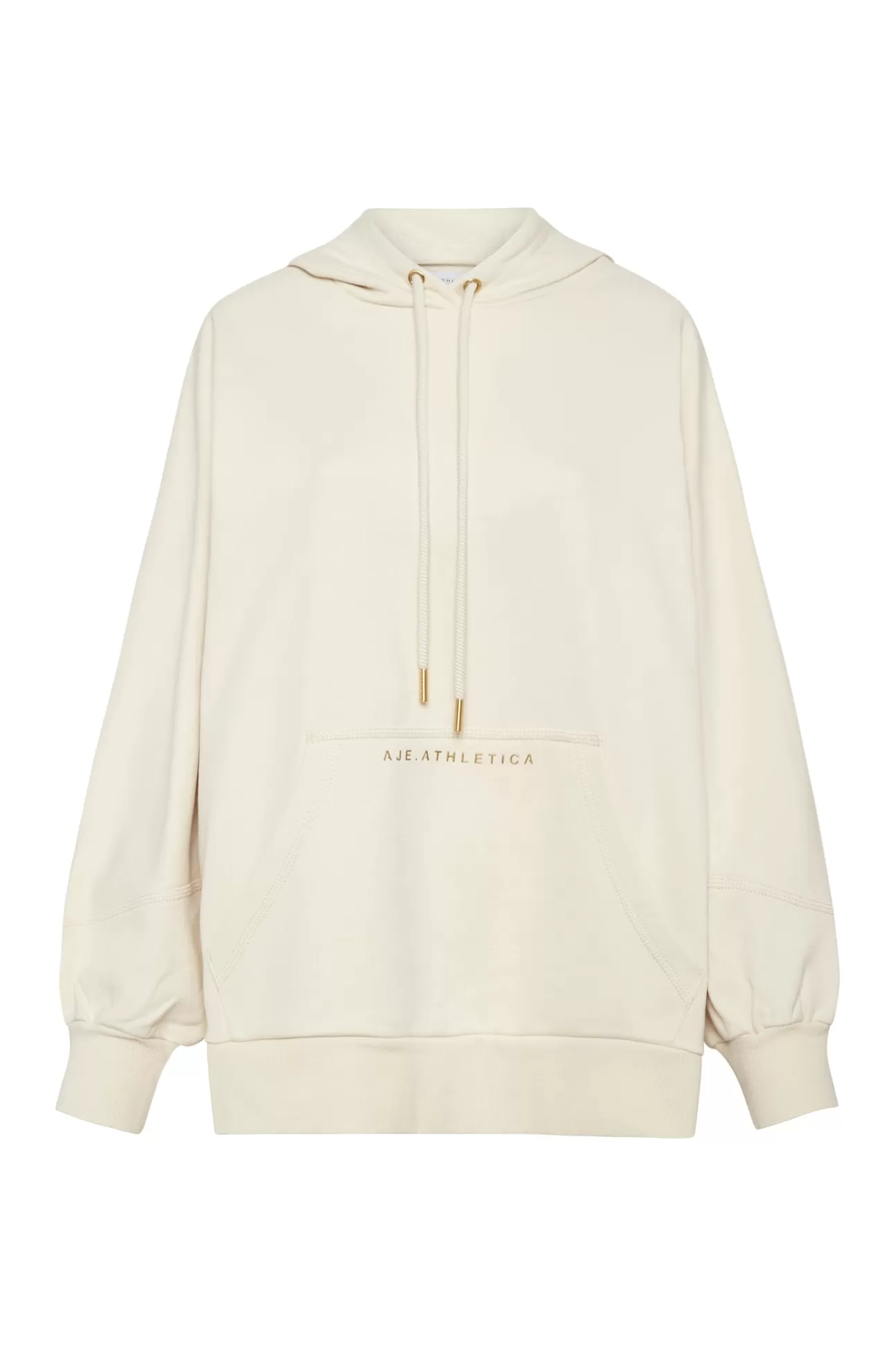 Aje ATHLETICA Essential Hoodie 411 Light Ivory/Gold Fashion