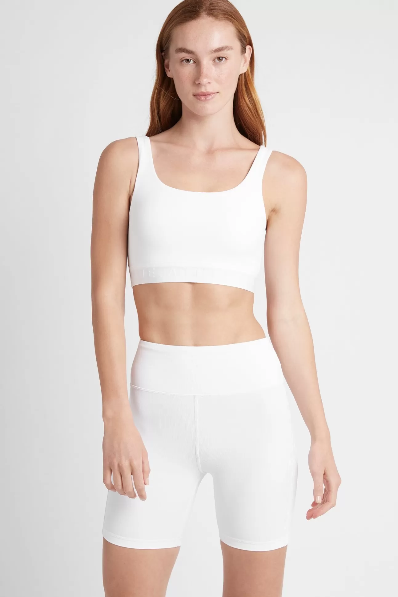 Aje ATHLETICA Essential Sports Bra 302 White Cheap