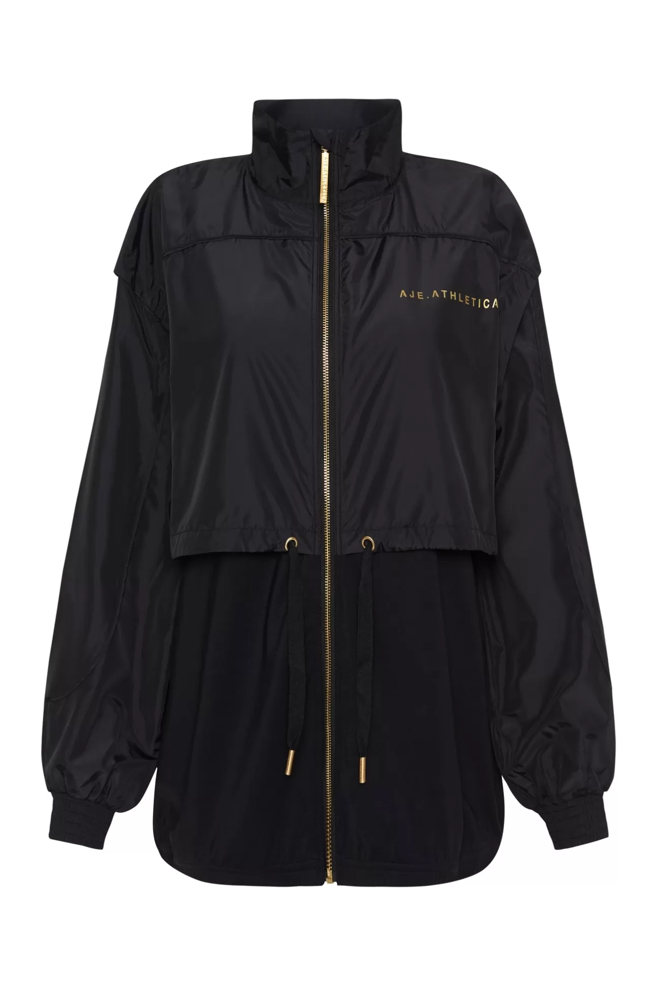 Aje ATHLETICA Essential Windbreaker Jacket 718 Black Cheap