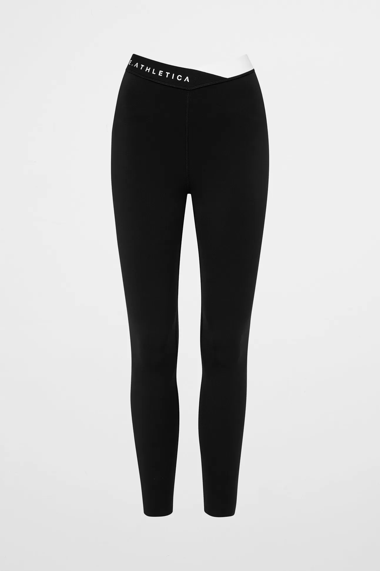 Aje ATHLETICA Full Length Cross Leggings 249 Black/White Discount