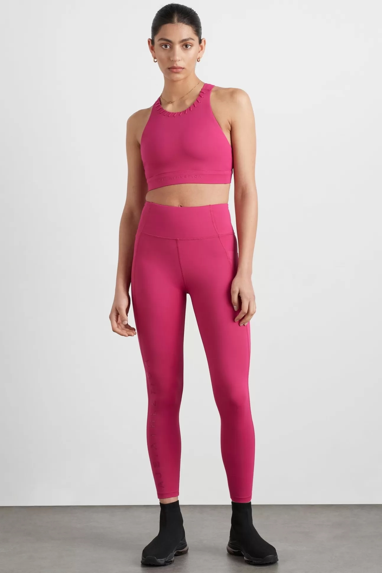 Aje ATHLETICA High Rise 7/8 Legging 203 Berry Shop