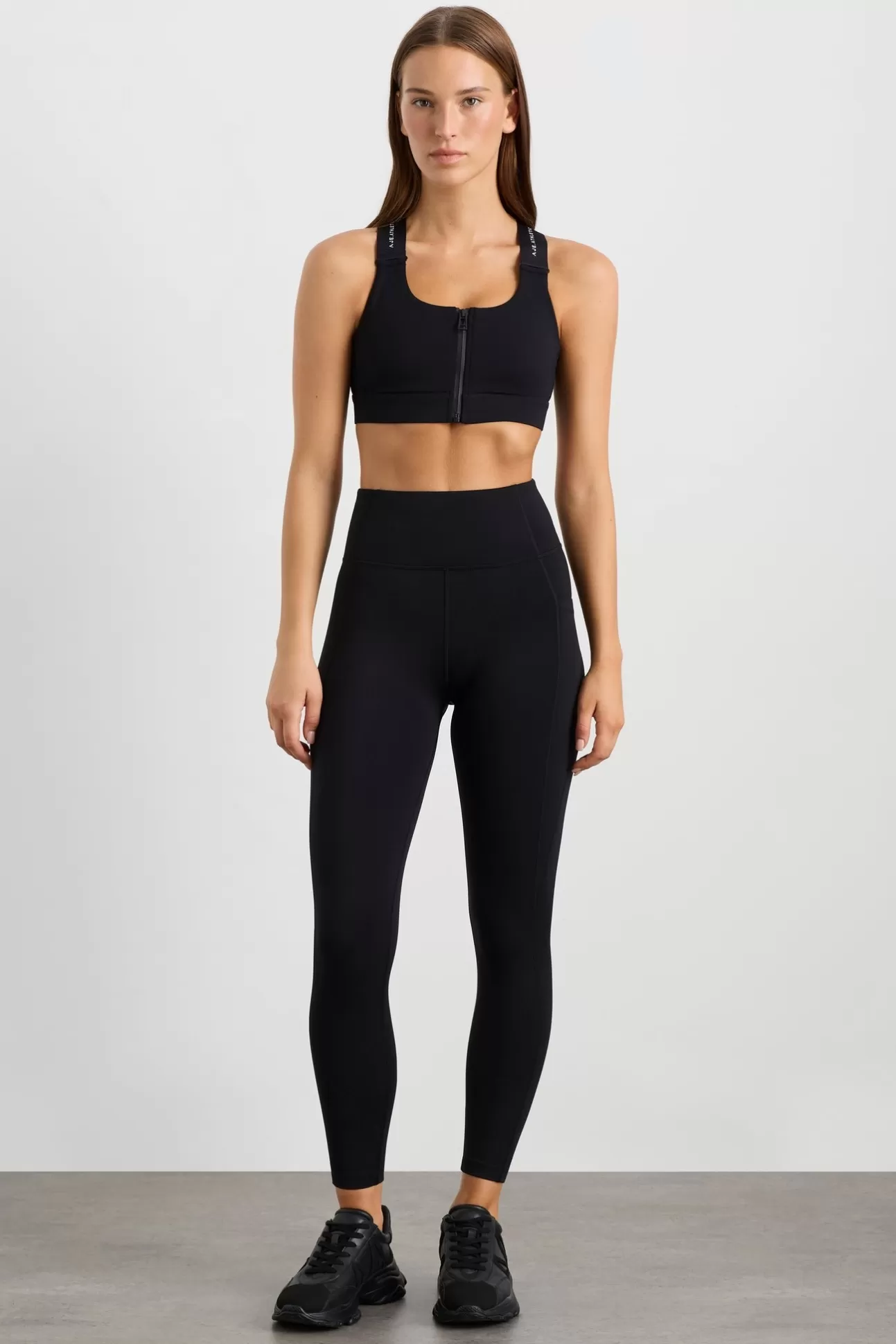 Aje ATHLETICA High Rise Ankle Length Legging 203 Black Online