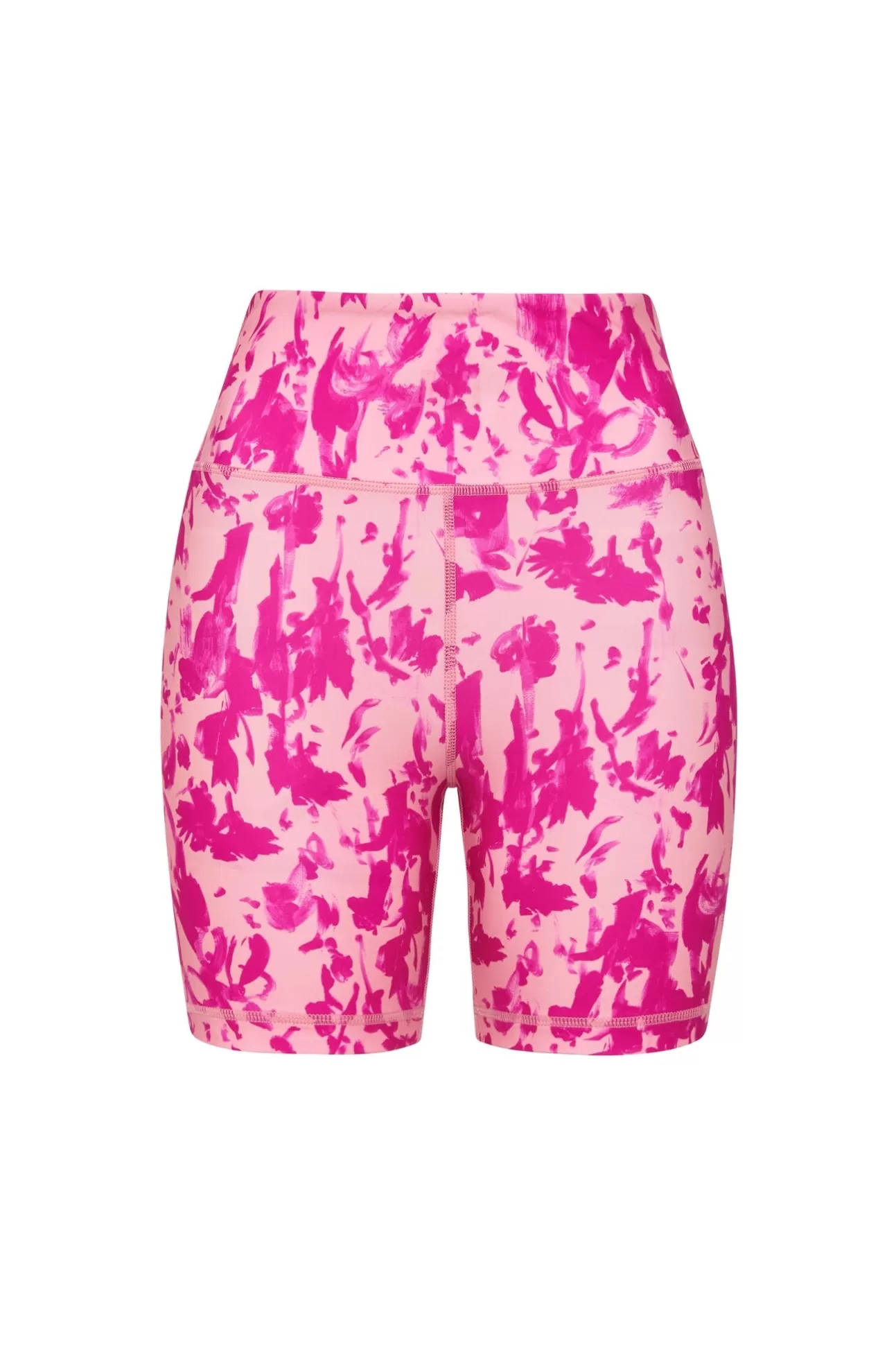 Aje ATHLETICA High Rise Bike Shorts 607 Painterly Pink Cheap