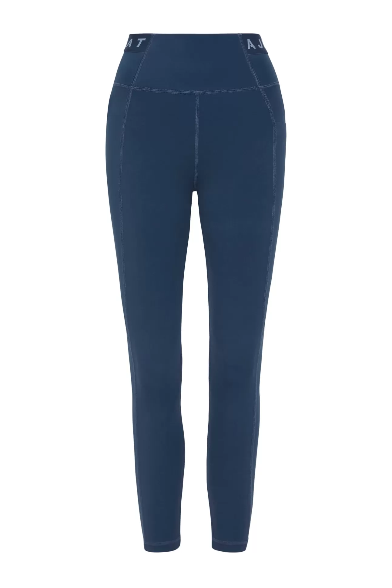 Aje ATHLETICA High Rise Logotape Full Length Legging 208 Midnight Blue/Steel Blue Store