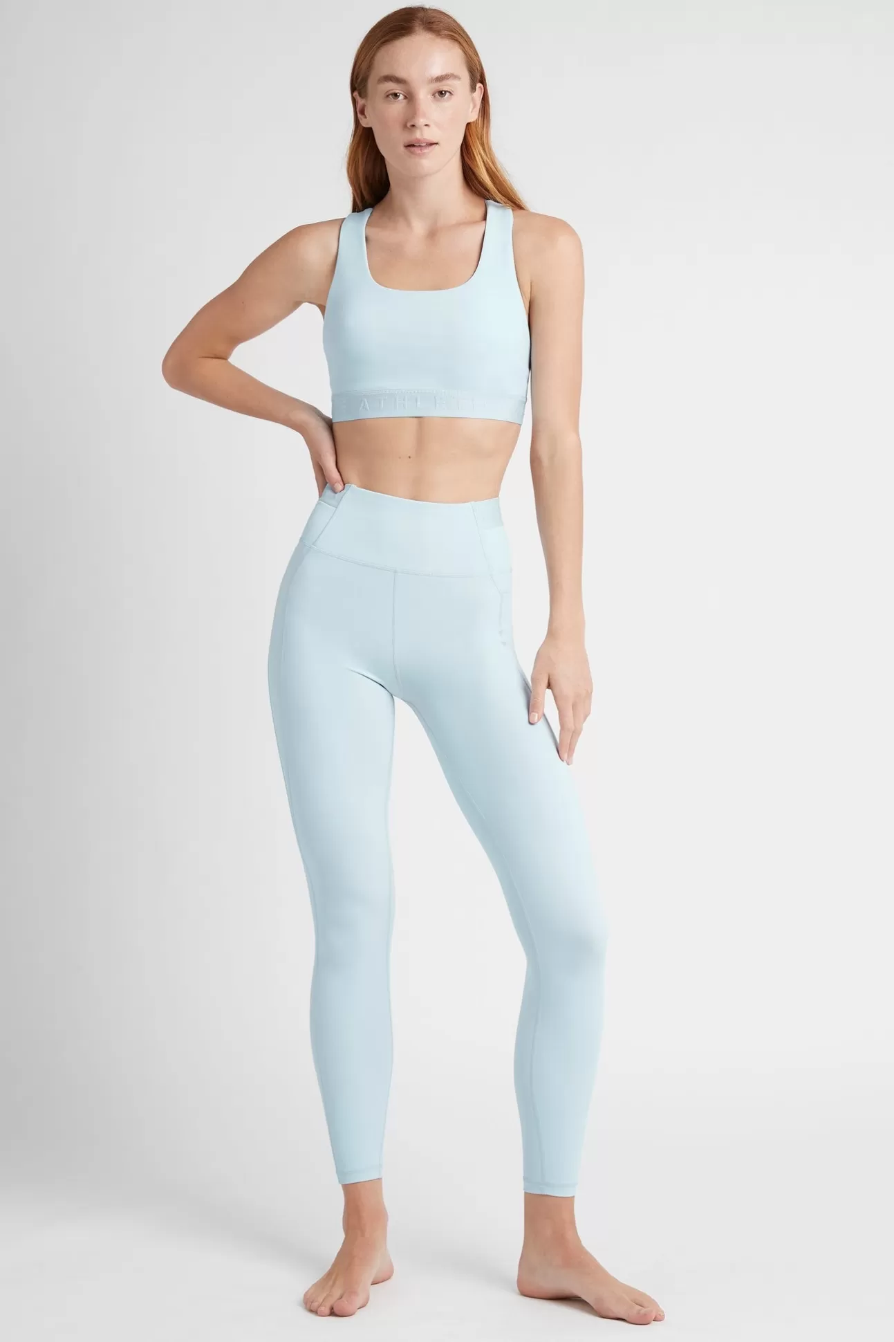 Aje ATHLETICA High Rise Logotape Legging 204 Ice Blue Online