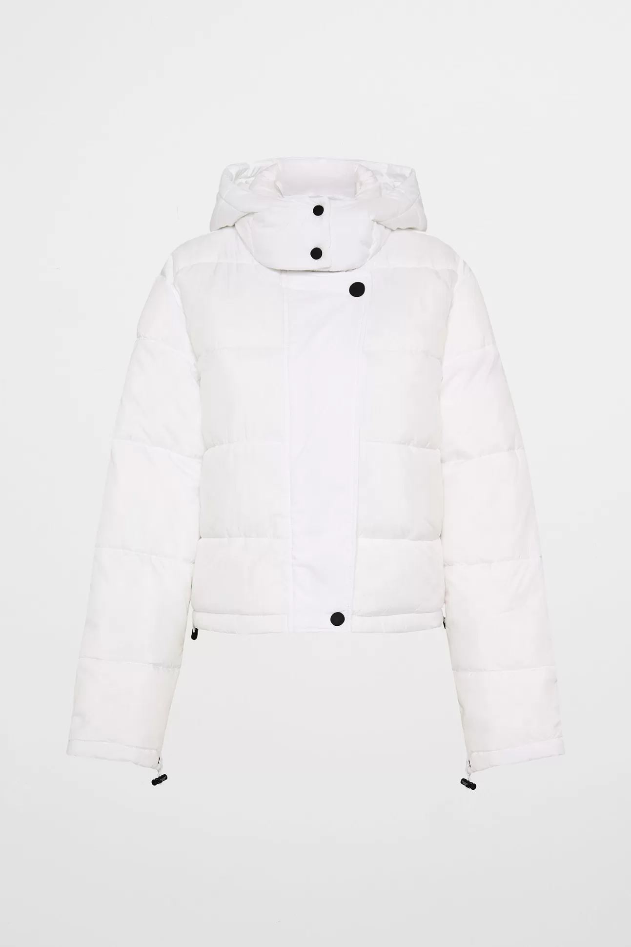 Aje ATHLETICA Hooded Puffer Jacket 711 White Shop