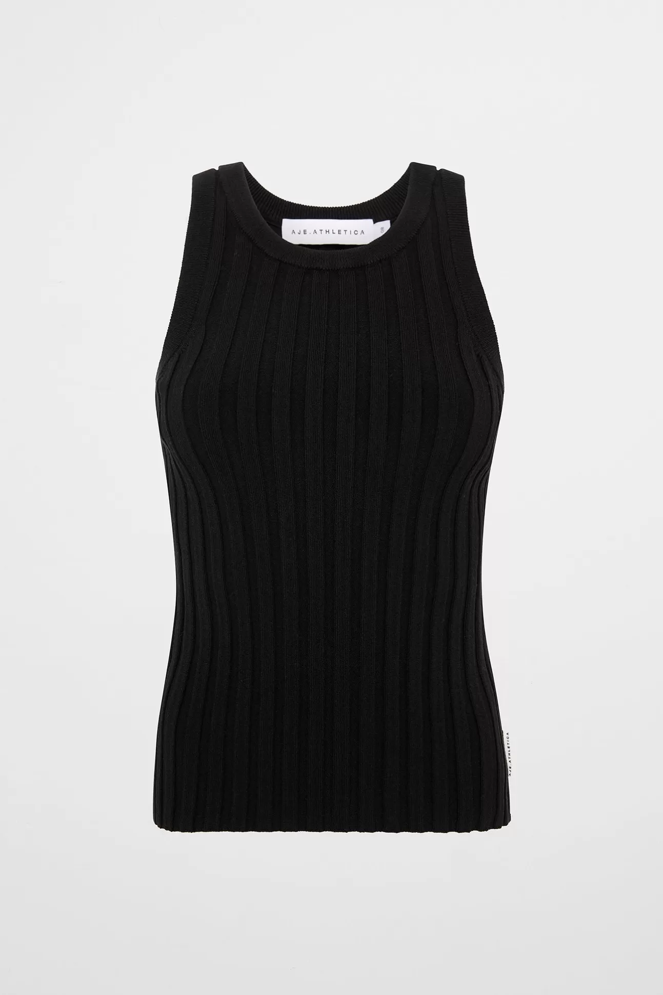 Aje ATHLETICA Hydra Racer Rib Tank 107 Black Store