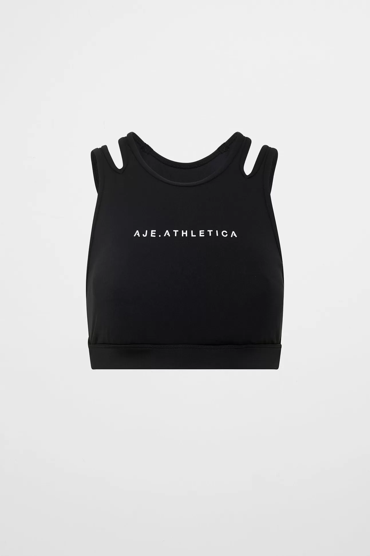 Aje ATHLETICA Interlock High Support Bra 351 Black Shop