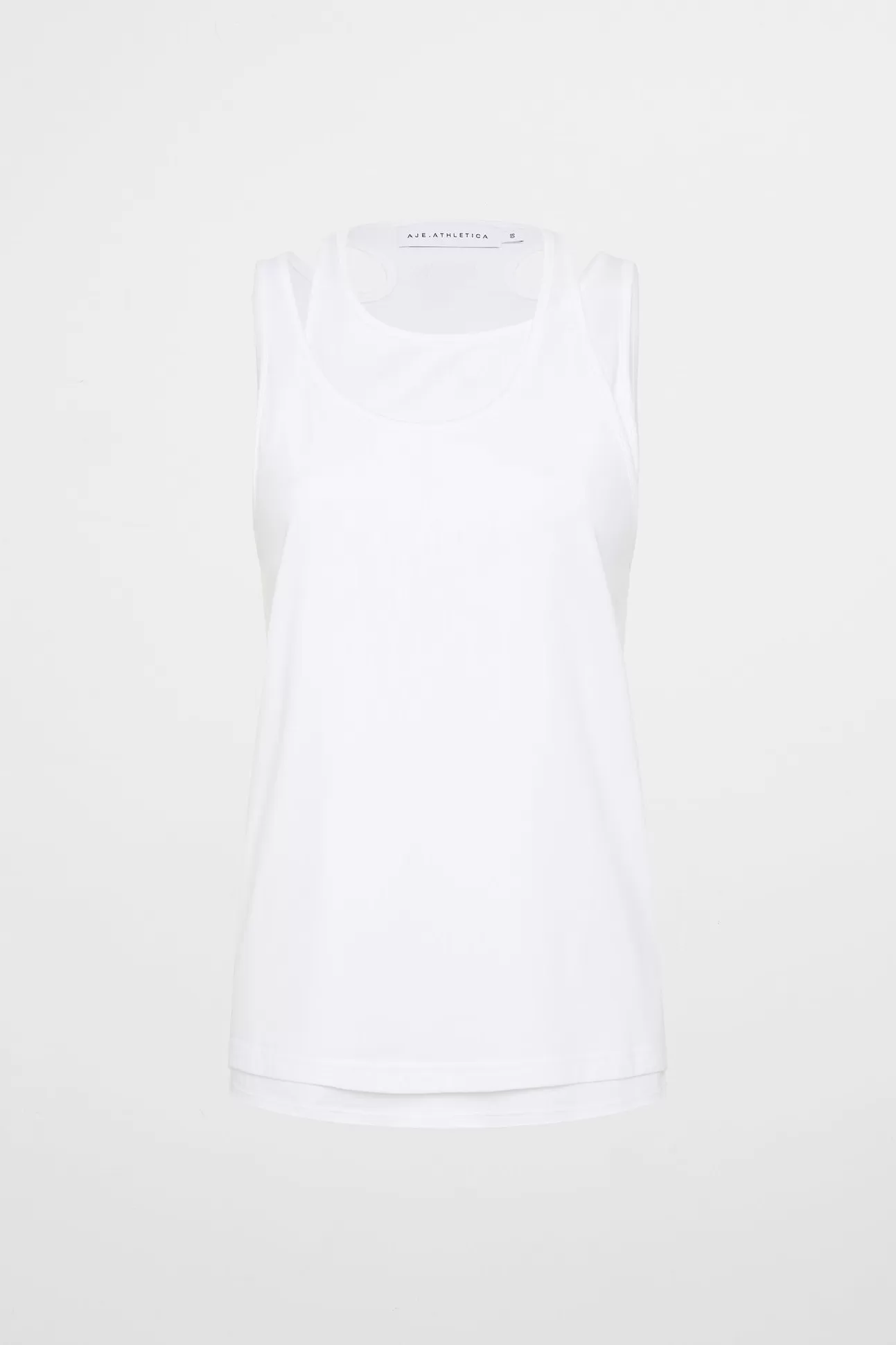 Aje ATHLETICA Layered Tank 156 White Best Sale