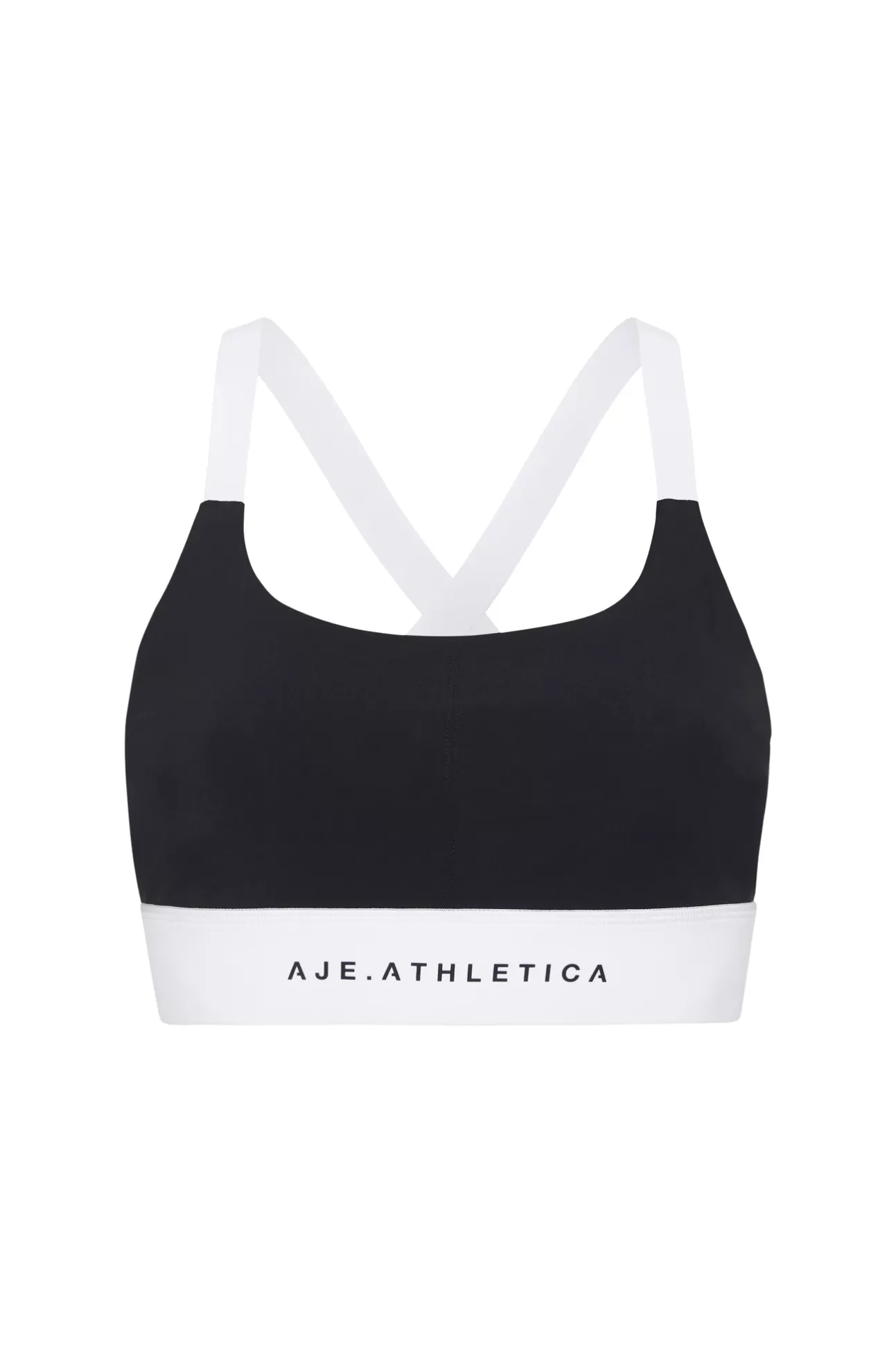 Aje ATHLETICA Light Support Sports Bra 320 Black/White Fashion