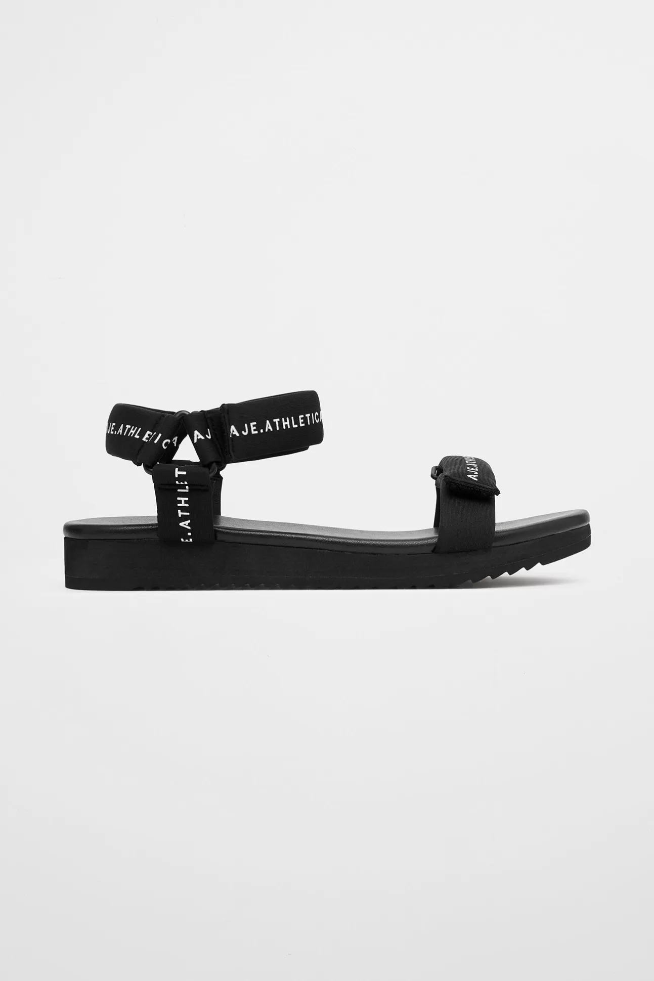 Aje ATHLETICA Logo Neoprene Sandal 917 Black Flash Sale