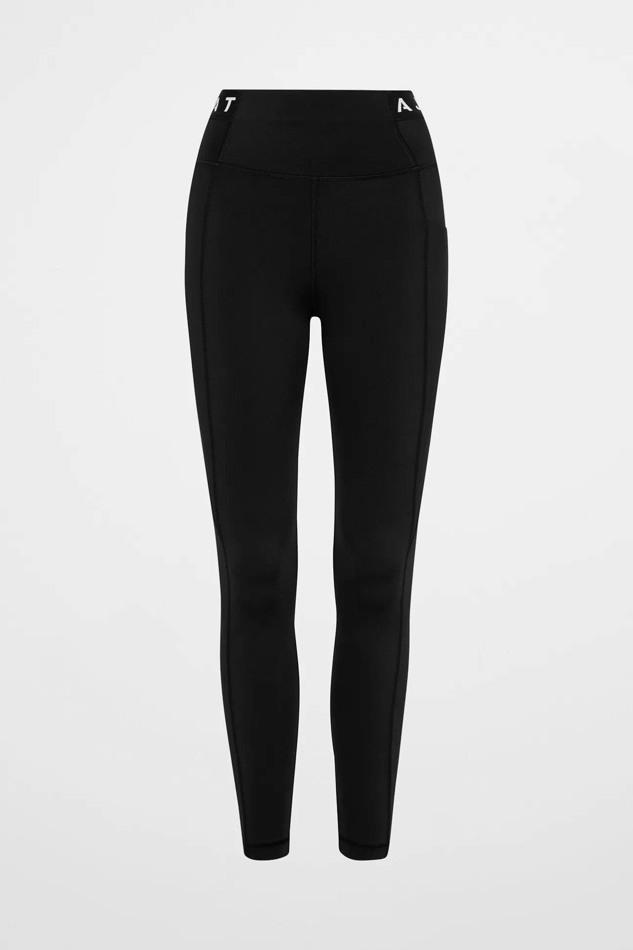 Aje ATHLETICA Logo Tape Legging 208 Black/White Logo Online