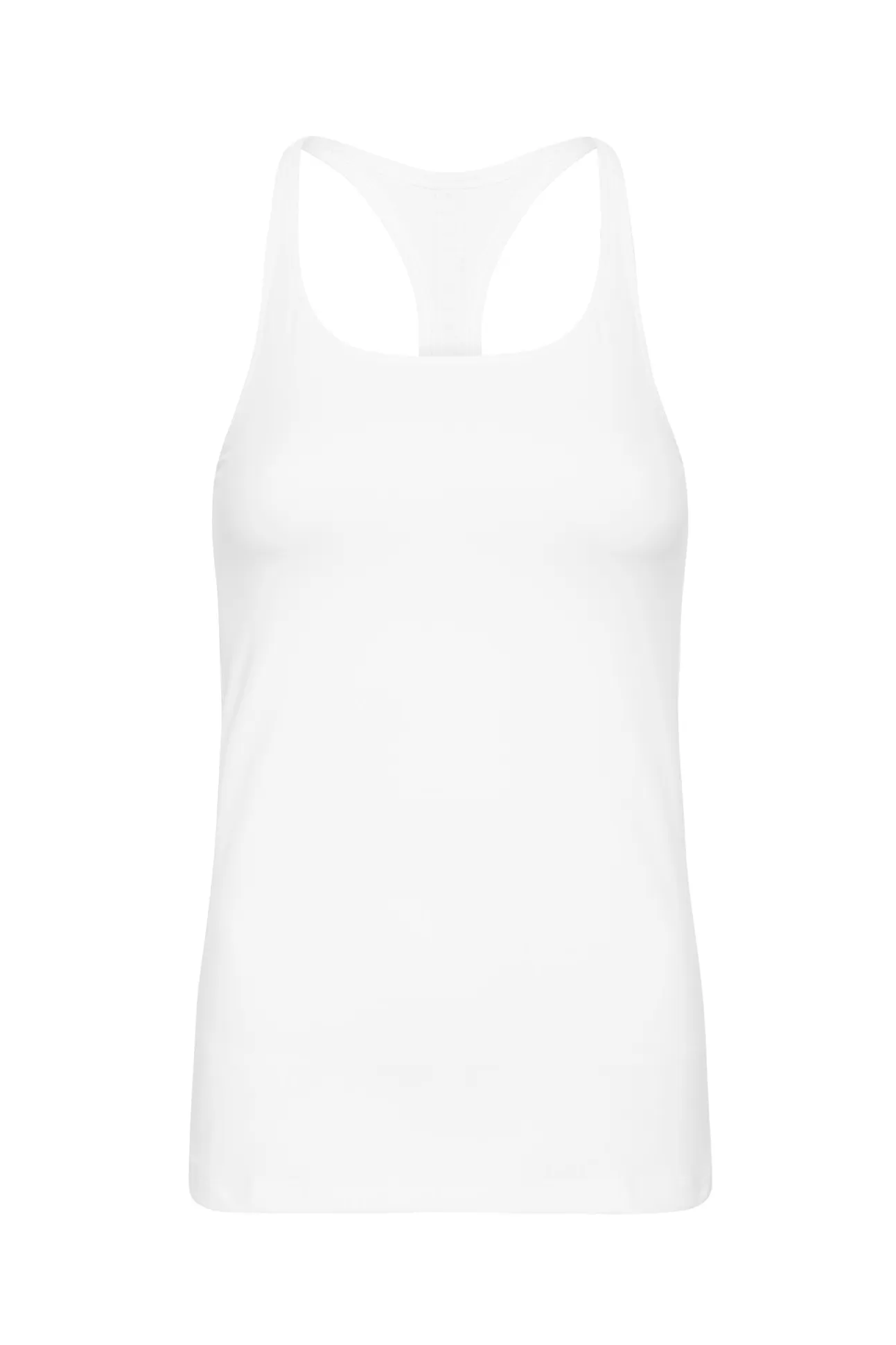 Aje ATHLETICA Logotape Racerback Singlet 113 White/Black Discount