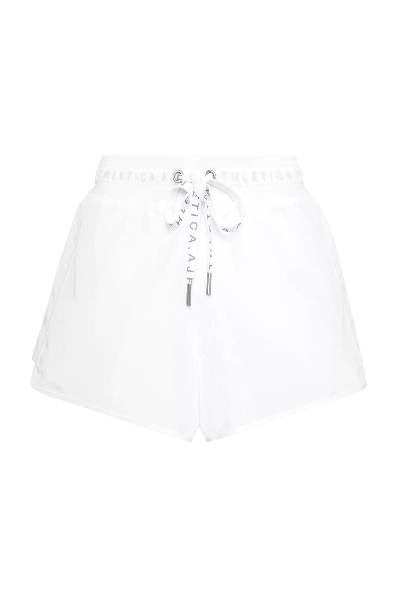 Aje ATHLETICA Logotape Running Shorts 602 White New