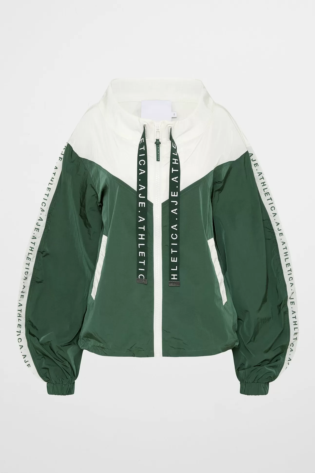 Aje ATHLETICA Logotape Spray Jacket 762 Pine Green White Best